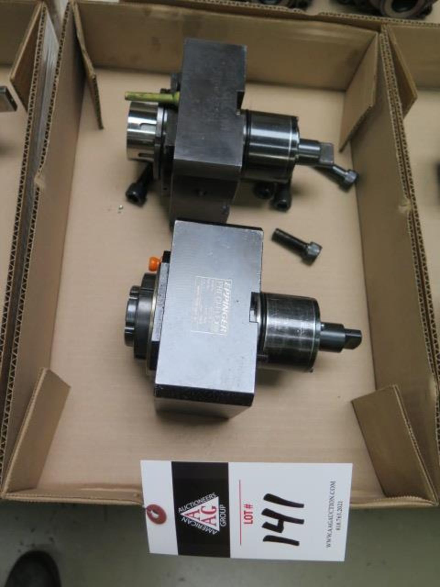 Axial Live Tool Holders (2 - Mori Seiki NL2500 and NL2000) (SOLD AS-IS - NO WARRANTY)