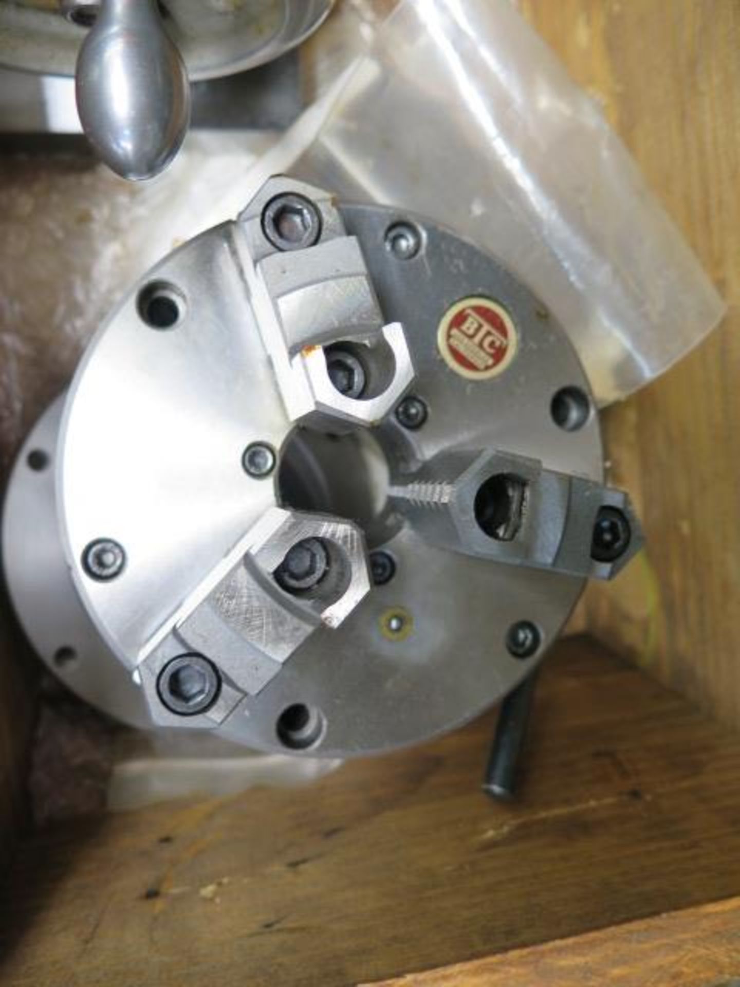 Fadal VH5C 4th Axis 5C Rotary Head w/ Pneumatic Collet Closer, 5” 3-Jaw Chuck, SOLD AS IS - Image 8 of 11