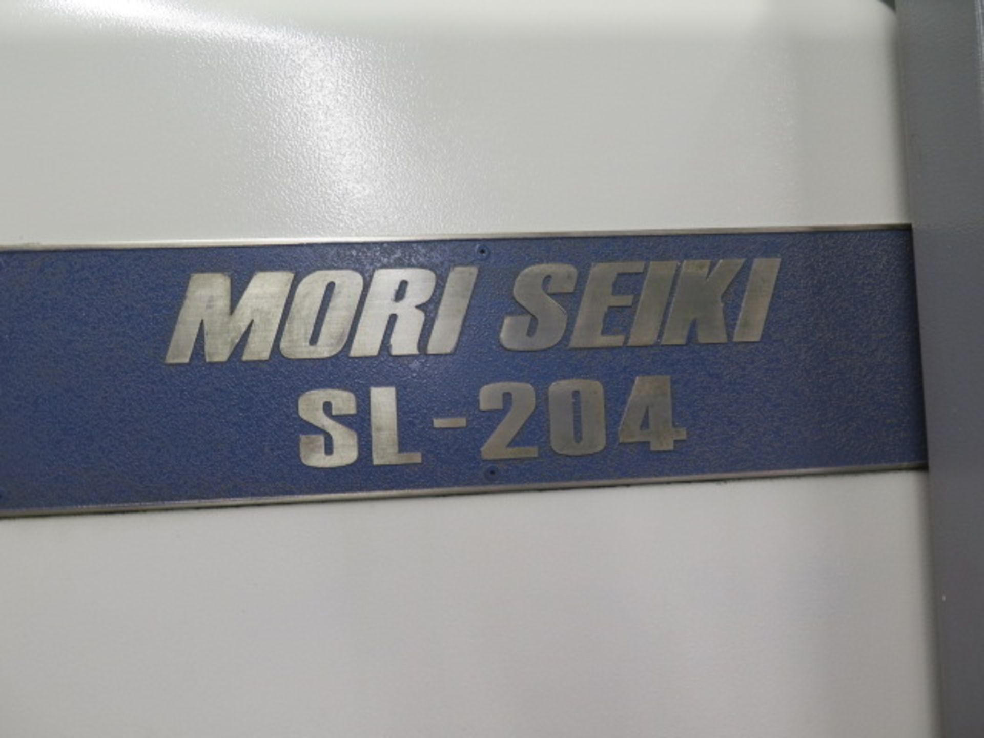 Mori Seiki SL-204S/500 Twin Spindle CNC Turning Center s/n SL200AE1390 Mori MSX-805 III, SOLD AS IS - Image 13 of 20