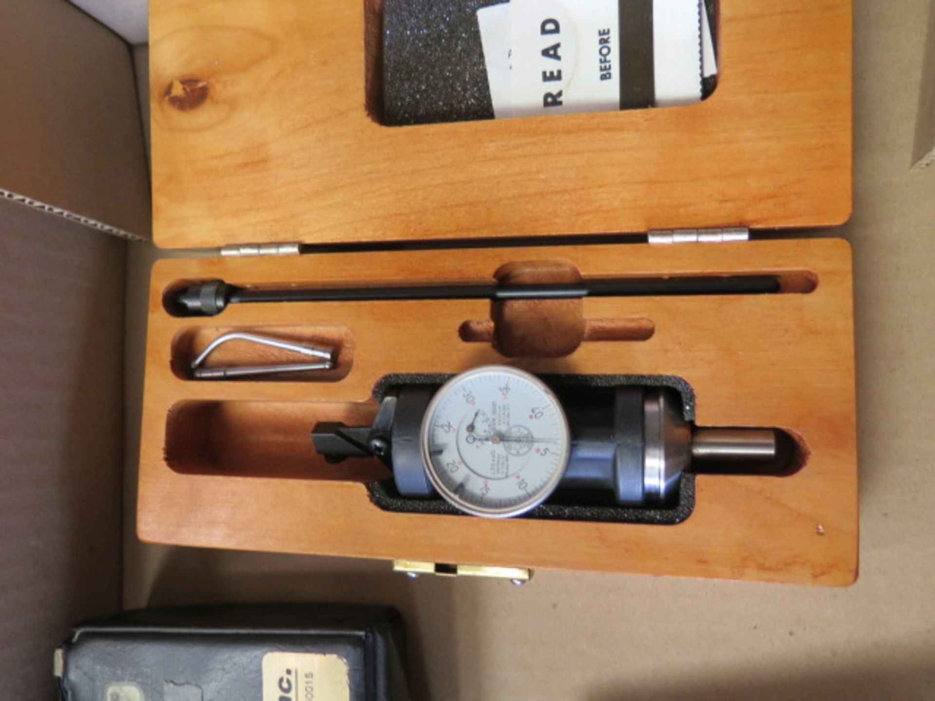 Blake Universal Indicator, Bancor Dial Chamfer Gage and Mitutoyo Dial Snap Gage (SOLD AS-IS - NO - Image 3 of 5