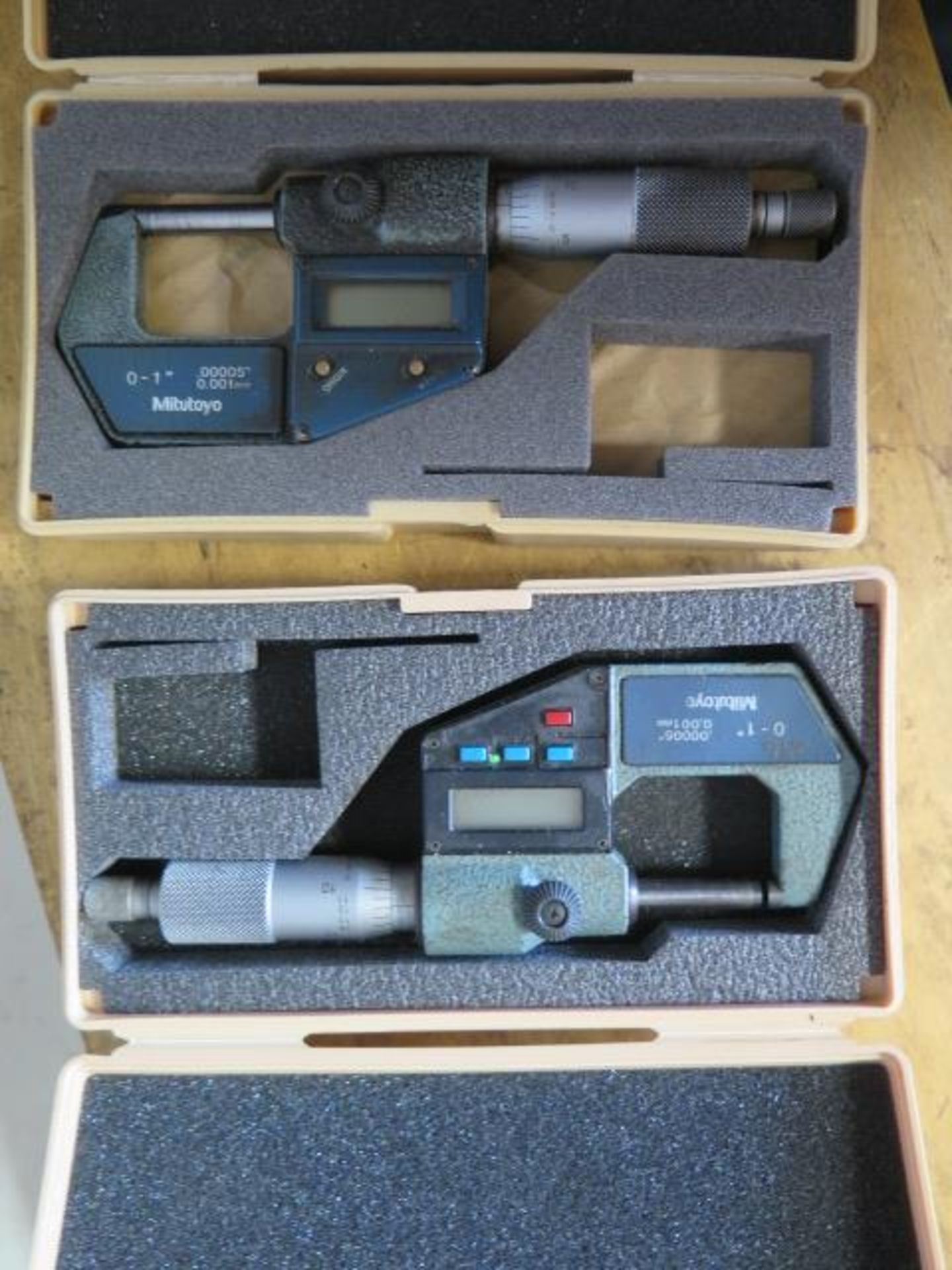 Mitutoyo and Brown & Sharpe 0-1" Digital OD Mics (4) (SOLD AS-IS - NO WARRANTY) - Image 3 of 3
