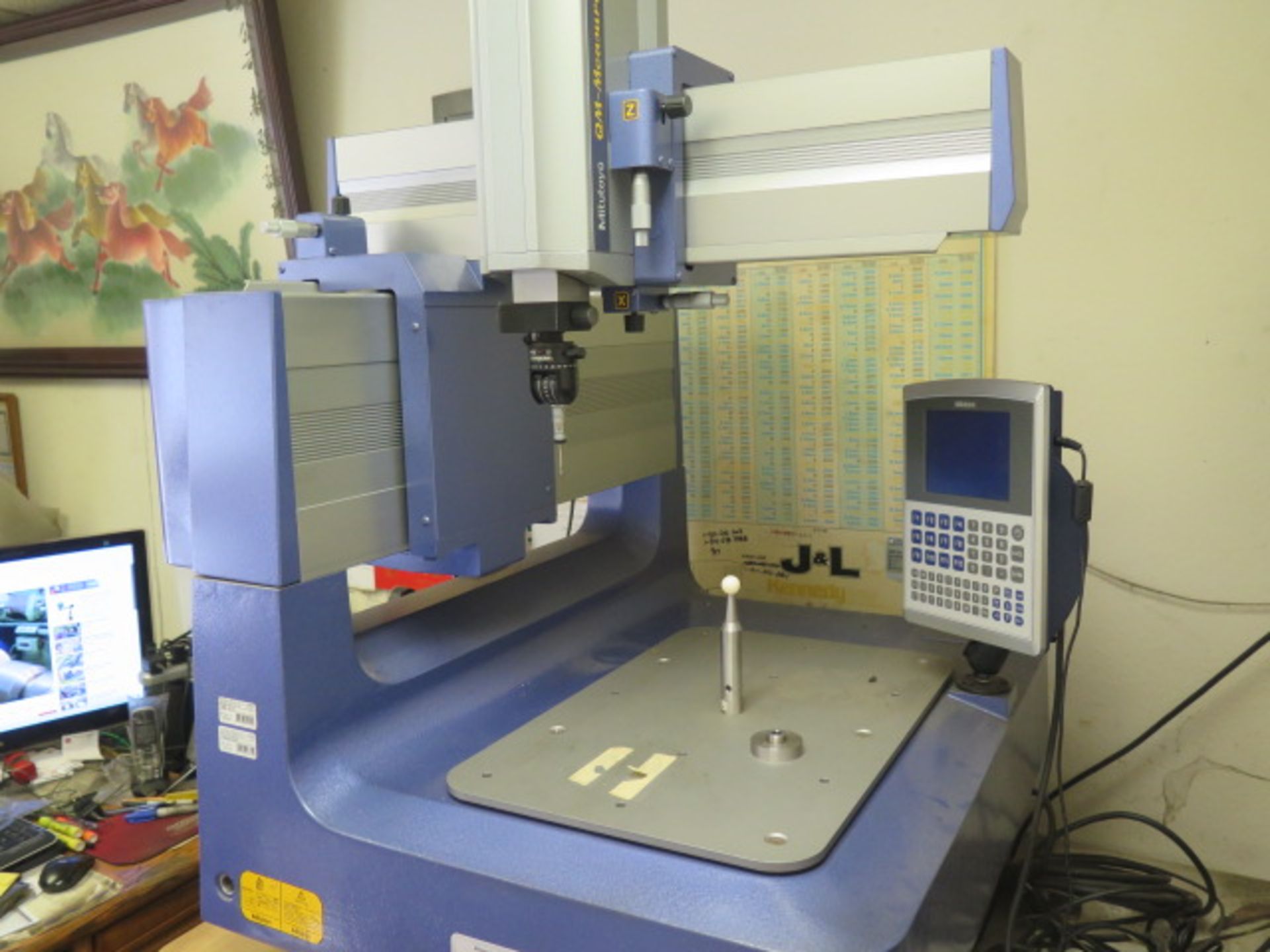 Mitutoyo QM-Measure 353 CMM Machine s/n BC000134 w/ Renishaw MH8 Probe Head, SOLD AS IS - Image 5 of 13
