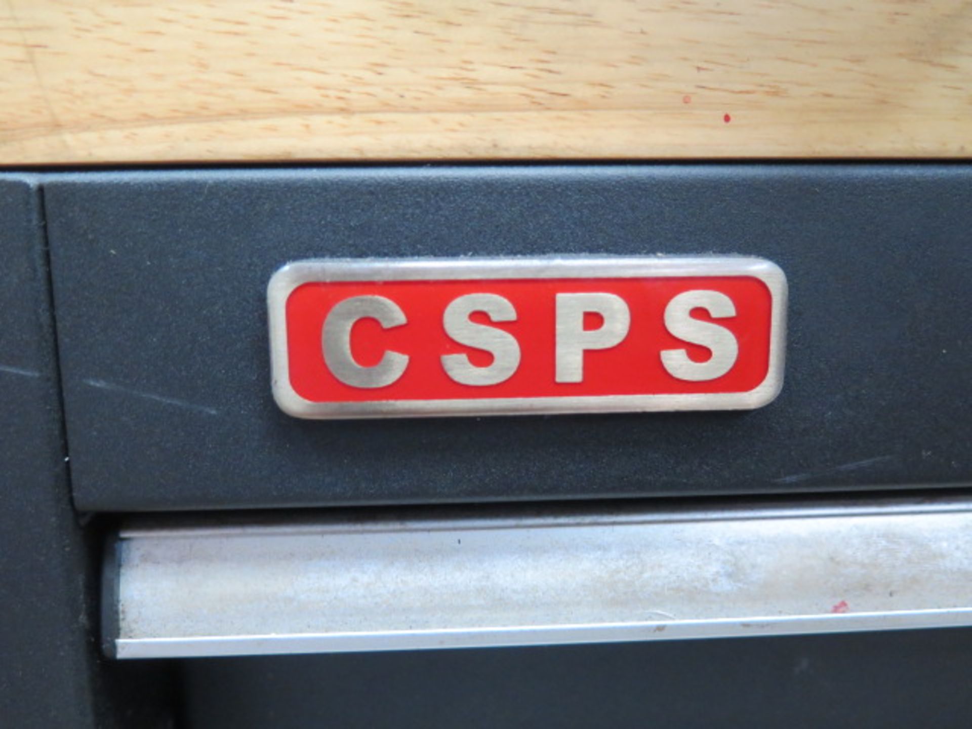 CSPS 10-Drawer Maple Top Tool Box w/ Misc Tooling (SOLD AS-IS - NO WARRANTY) - Image 6 of 6