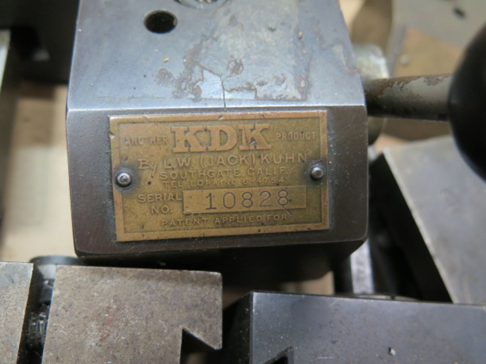 KDK Tool Posts (2) and (9) Tool Holders (SOLD AS-IS - NO WARRANTY) - Image 5 of 5