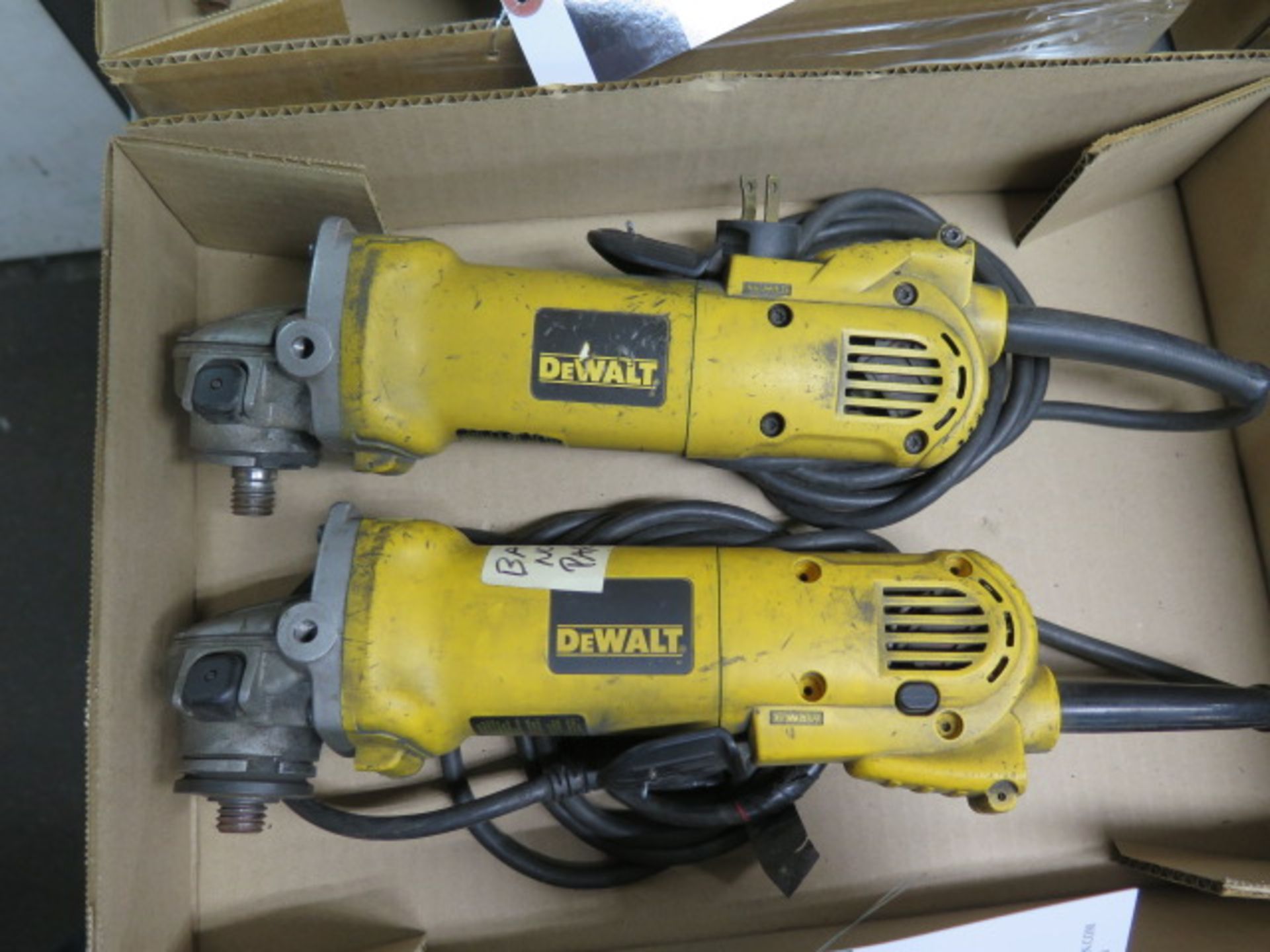 DeWalt Angle Grinders (2) (SOLD AS-IS - NO WARRANTY) - Image 2 of 5