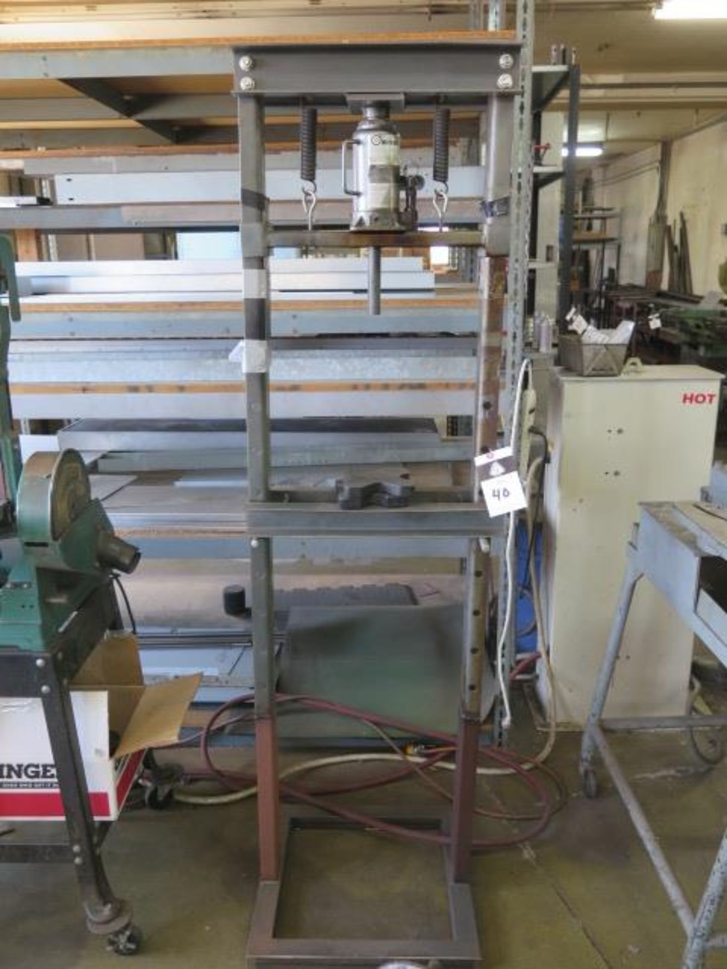 Central Machinery 12-Ton Hydraulic H-Frame Press (SOLD AS-IS - NO WARRANTY)