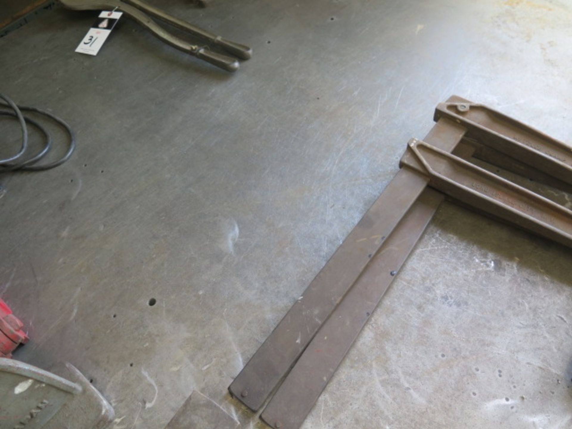 60" x 60" x 1" Steel Welding Table (SOLD AS-IS - NO WARRANTY) - Image 4 of 4