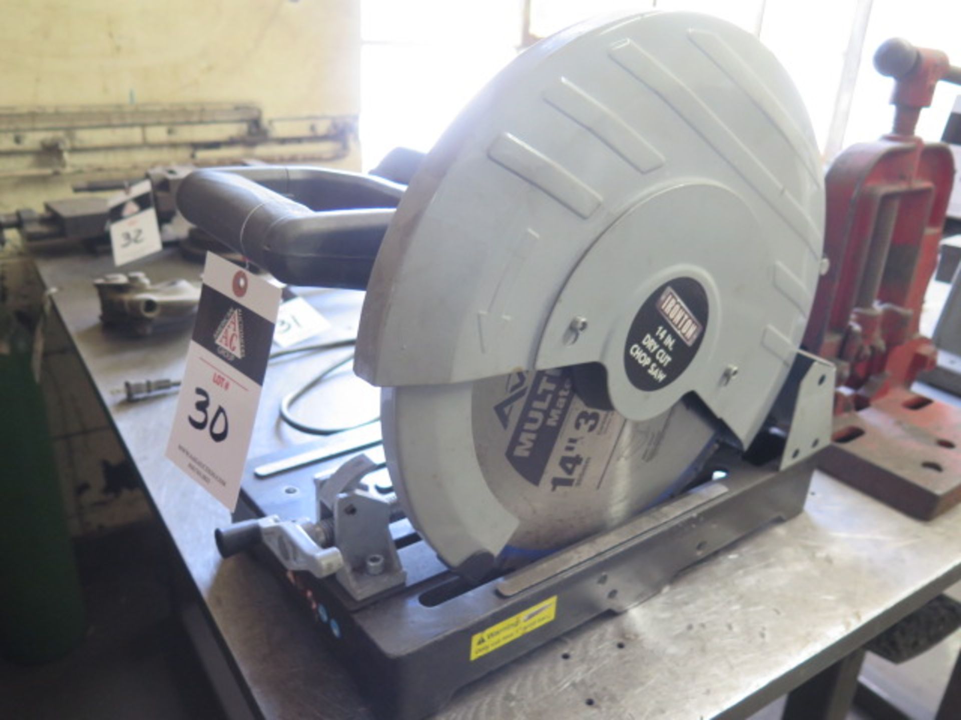 Ironton 14" Abrasive Cutoff Saw (SOLD AS-IS - NO WARRANTY)