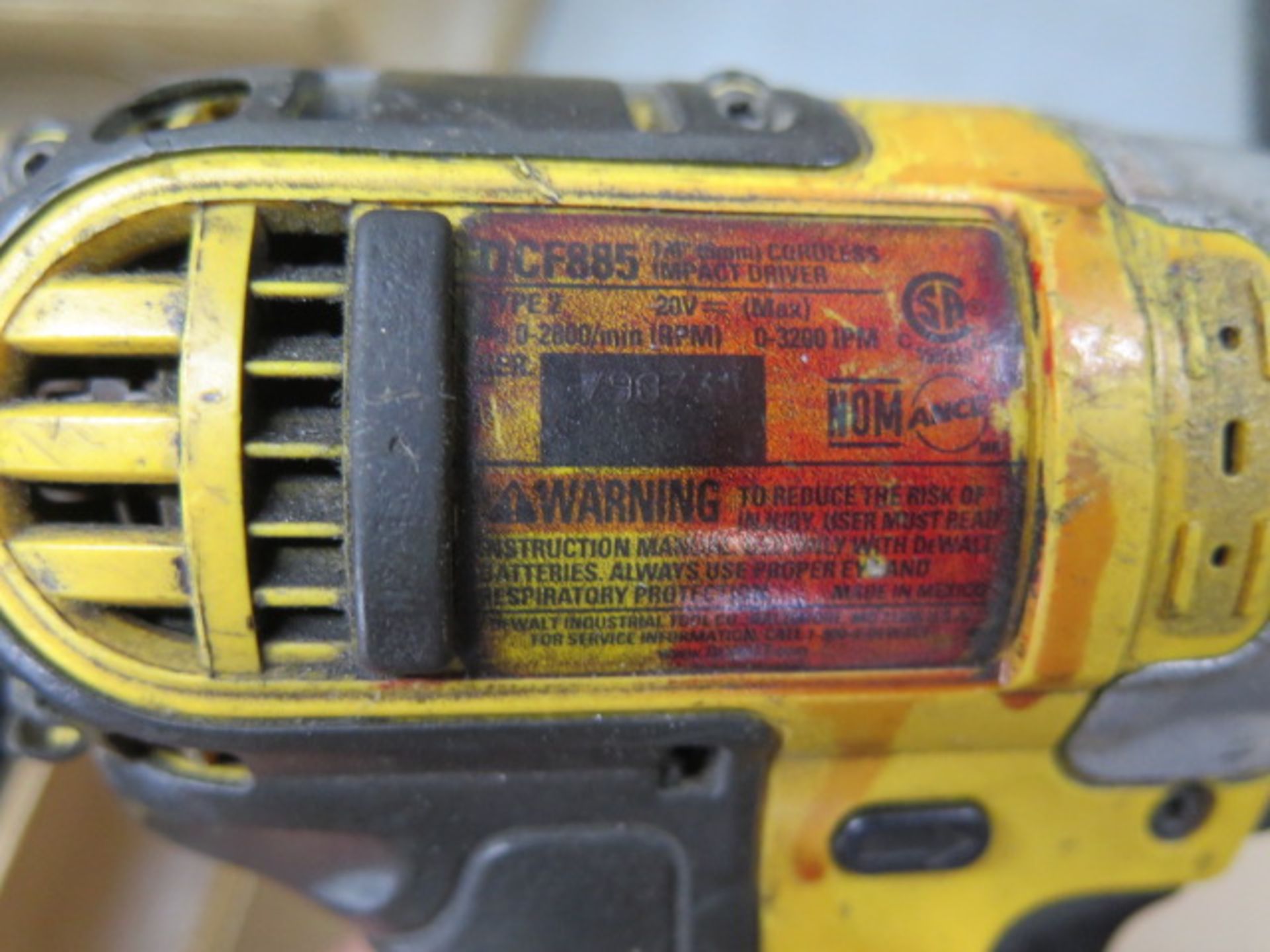 DeWalt 20 Volt Cardless Nut Driver w/ Charger (SOLD AS-IS - NO WARRANTY) - Image 4 of 4