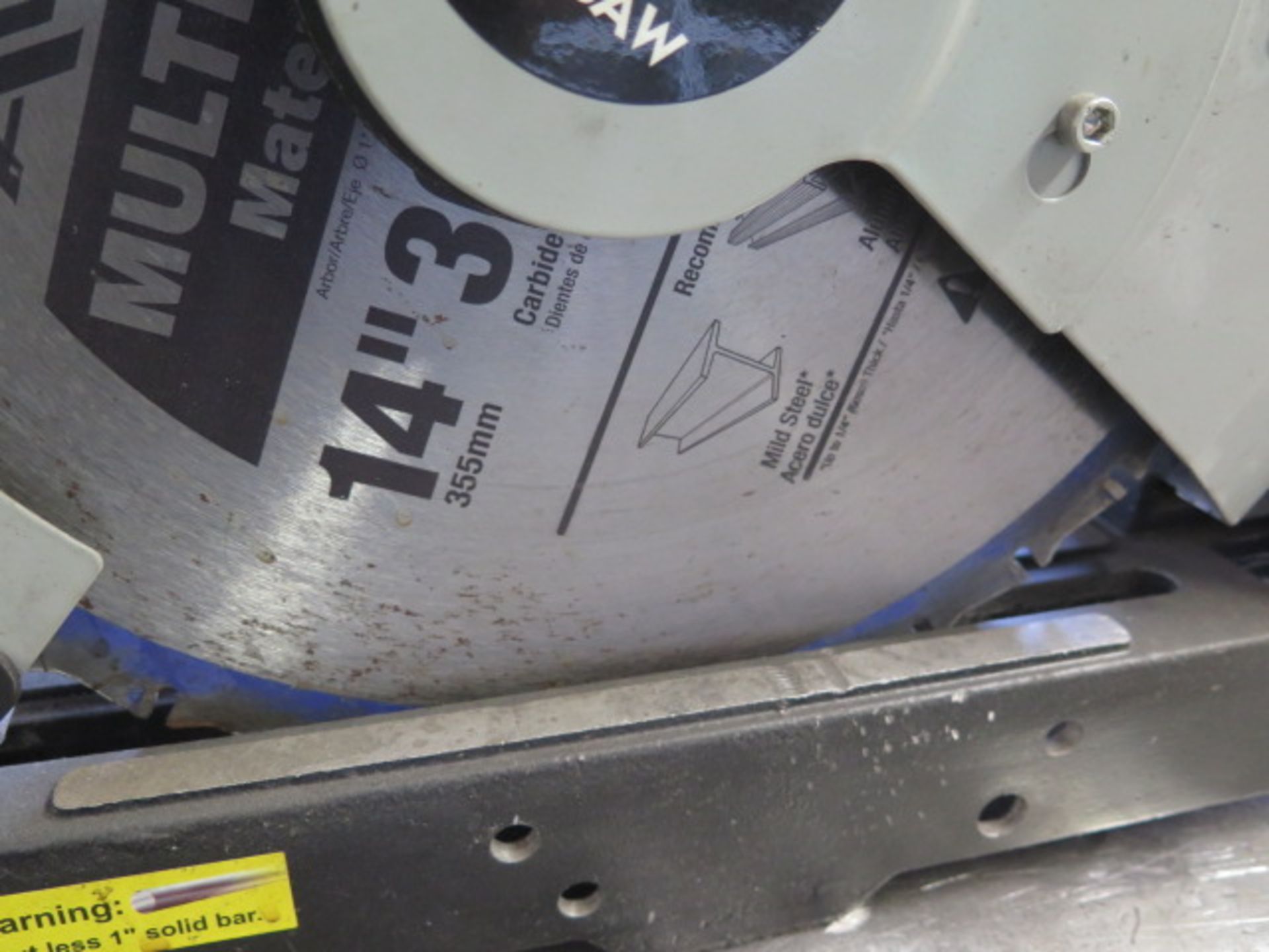 Ironton 14" Abrasive Cutoff Saw (SOLD AS-IS - NO WARRANTY) - Image 3 of 6