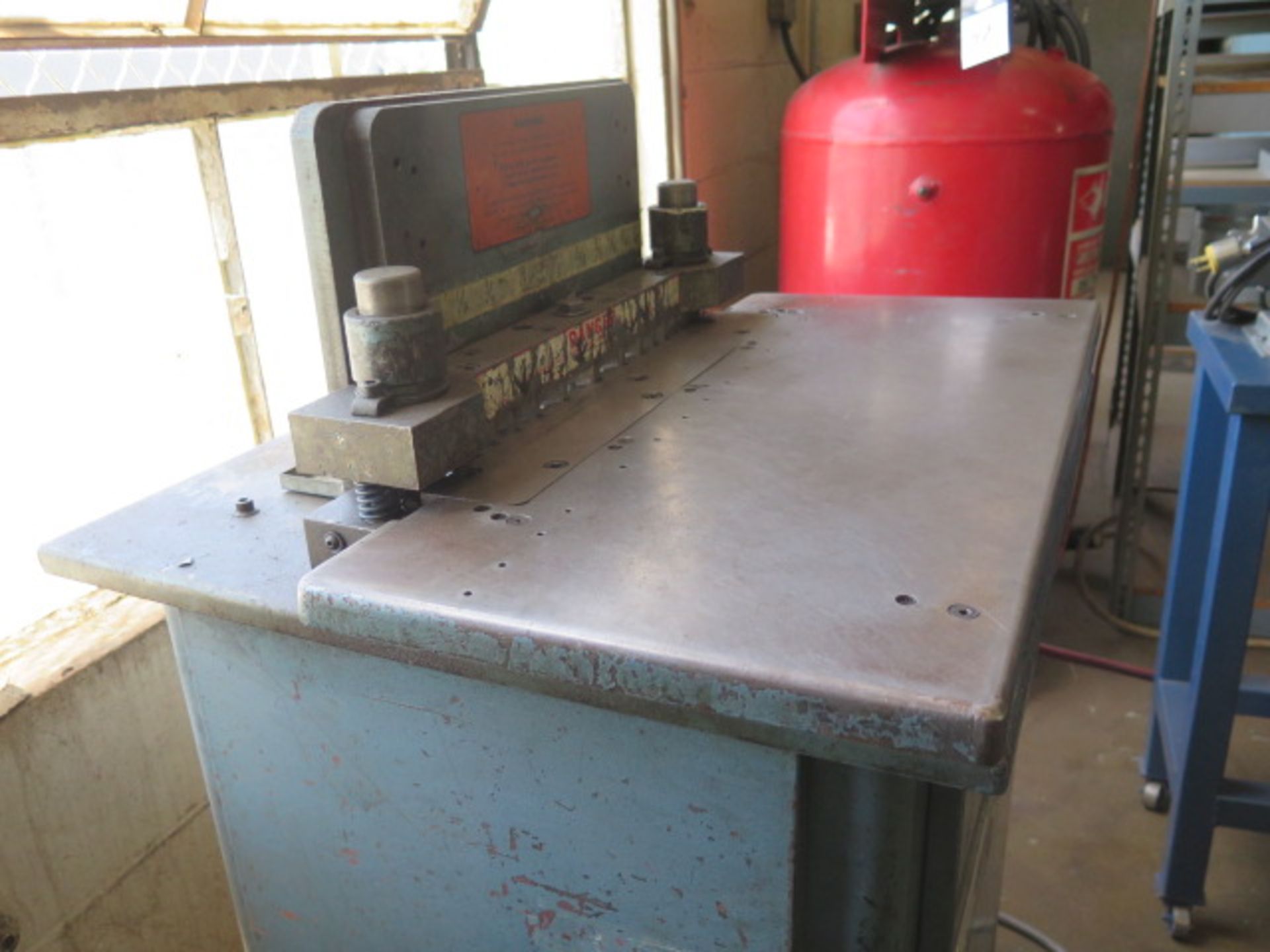 Profab Roper-Whitney mdl. 900 Radius Corner Notcher s/n 209-1-90 w/ (11) Radius Size, SOLD AS IS - Image 6 of 10