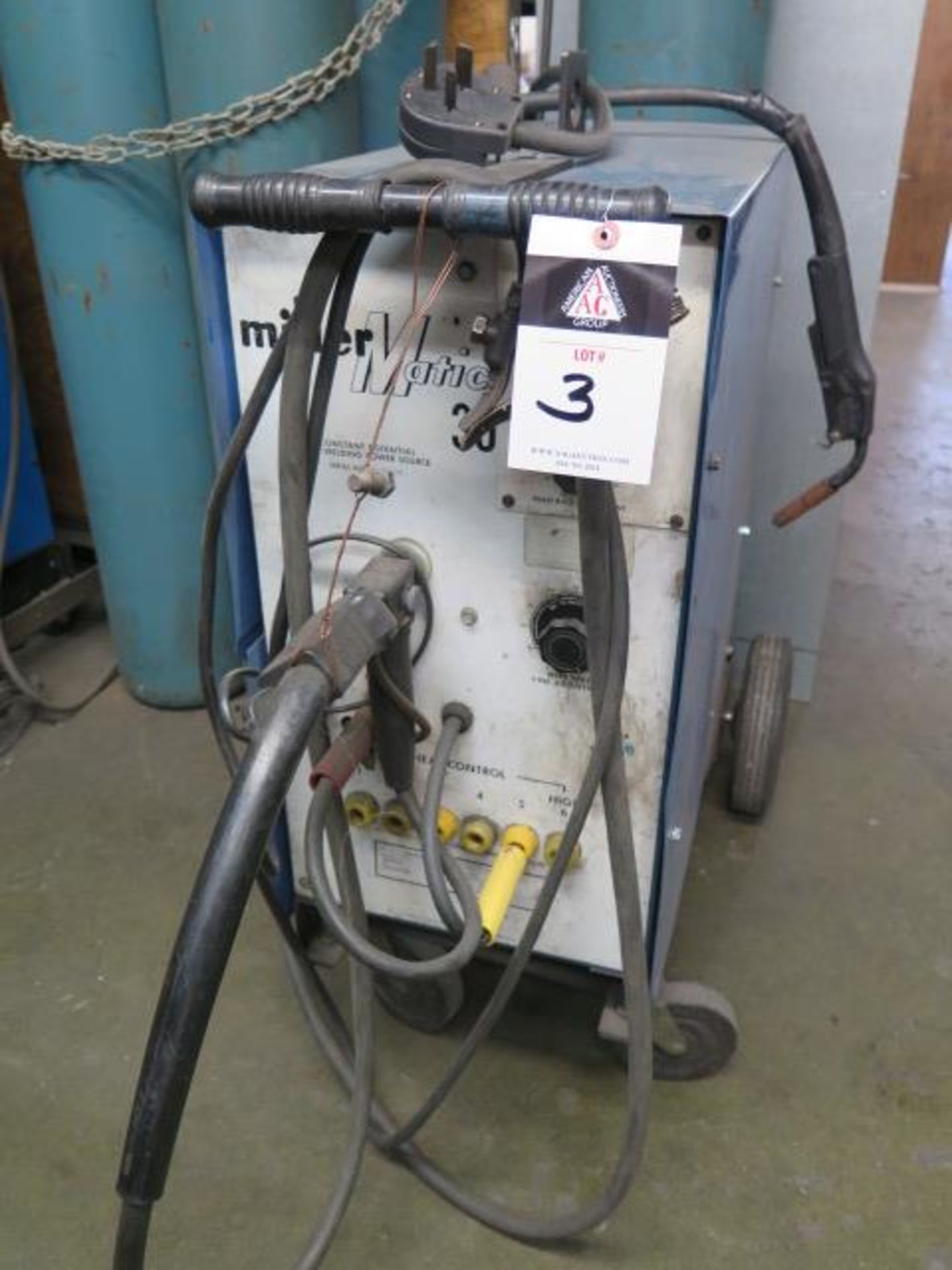 Miller illermatic 35 CP-DC Arc Welding Power Source (NO TANK) (SOLD AS-IS - NO WARRANTY)