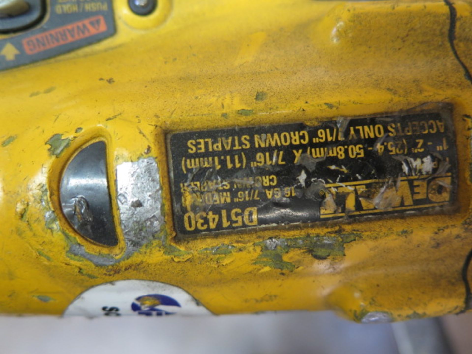 DeWalt Pneumatic Staplers (2) (SOLD AS-IS - NO WARRANTY) - Image 6 of 6