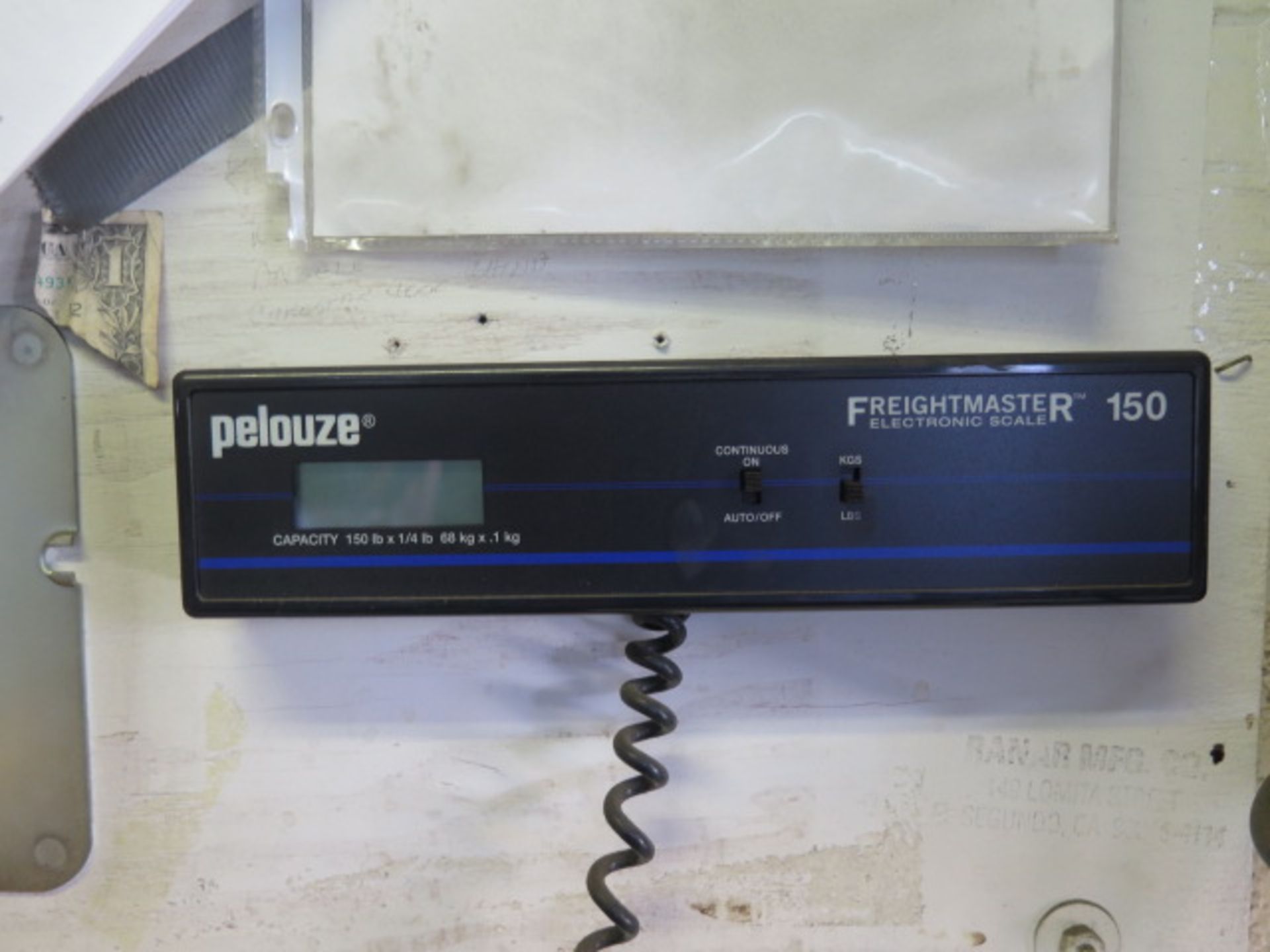 Pelouze 150 Lb Digital Shipping Scale (SOLD AS-IS - NO WARRANTY) - Image 3 of 4