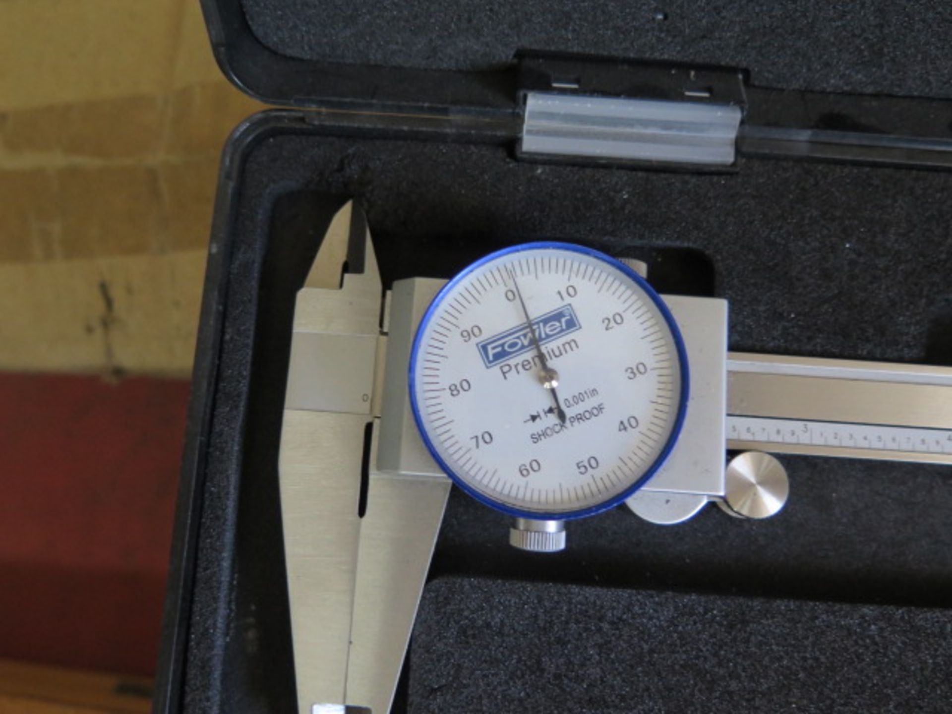 Fowler and Import 12" Dial Calipers (3) and 6" Dial Caliper (SOLD AS-IS - NO WARRANTY) - Image 3 of 5