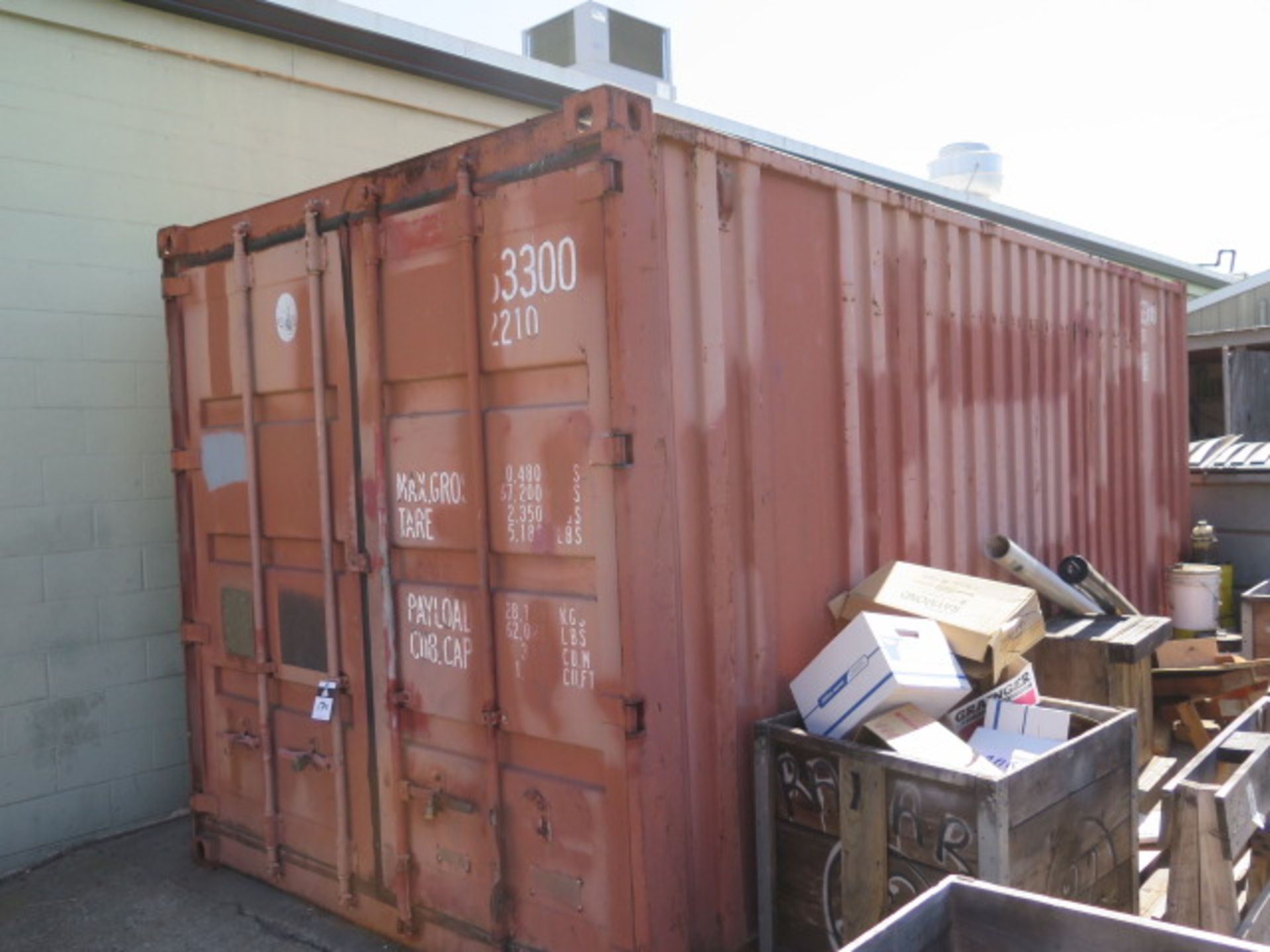20' Storage Container (SOLD AS-IS - NO WARRANTY)
