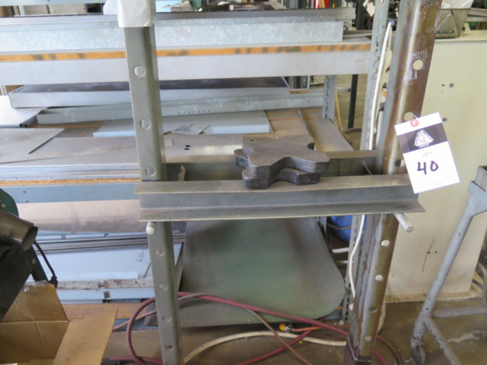 Central Machinery 12-Ton Hydraulic H-Frame Press (SOLD AS-IS - NO WARRANTY) - Image 3 of 6