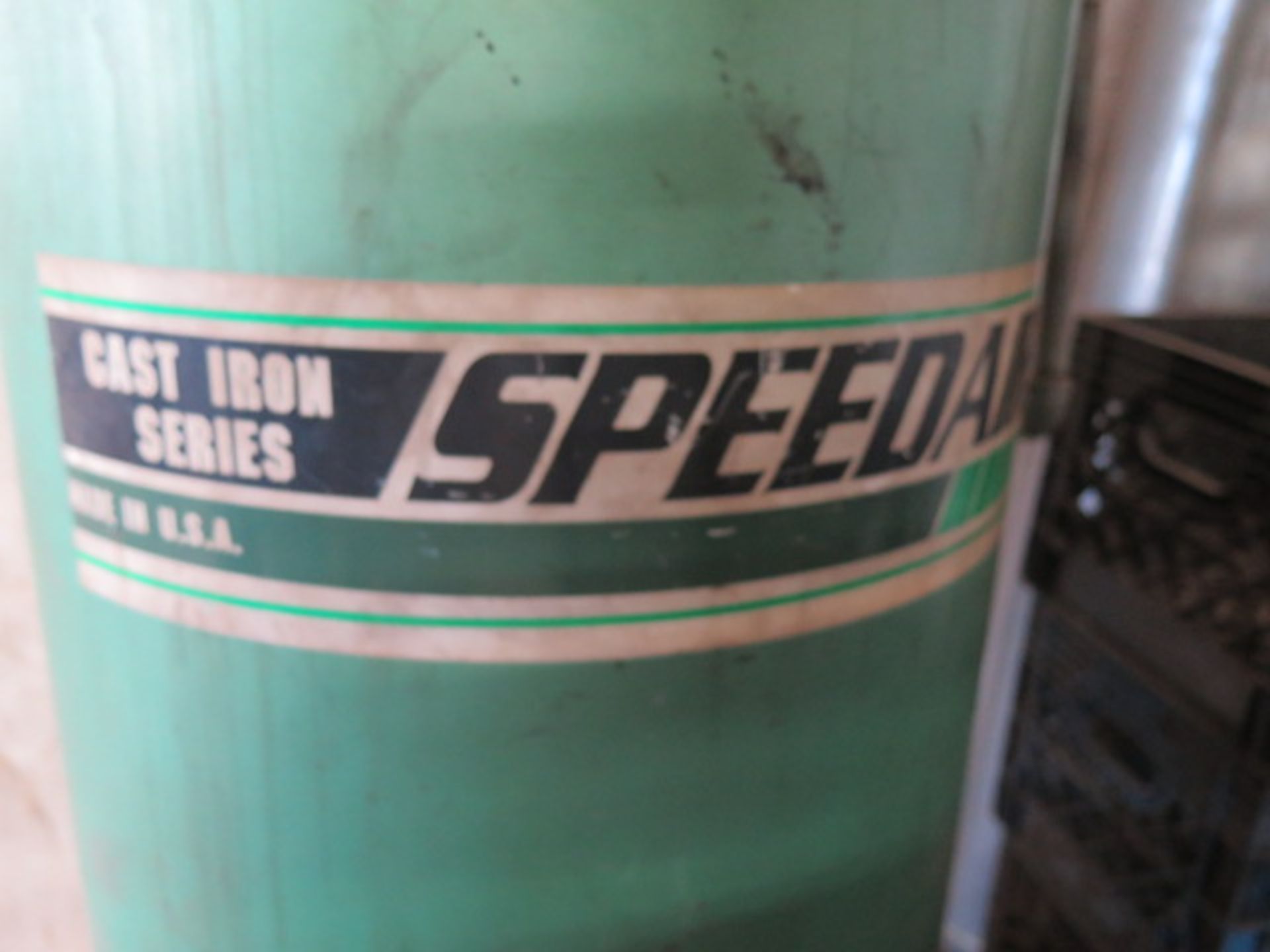 Speedaire 5Hp Vertical Air Compressor (NEEDS BELT) w/ 60 Gallon Tank (SOLD AS-IS - NO WARRANTY) - Image 5 of 5