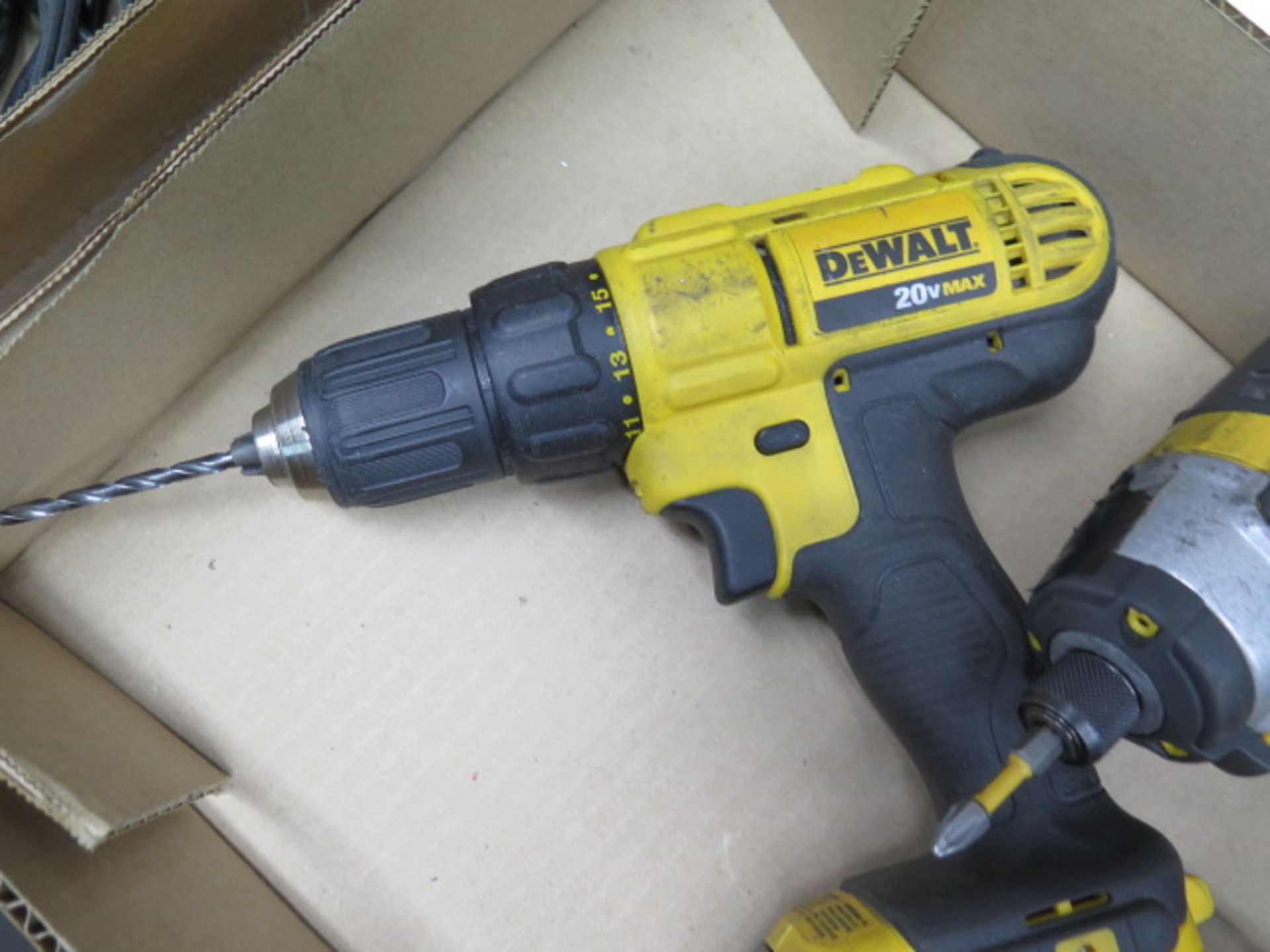 DeWalt 20 Volt Cardless Drill and Nut Driver w/ Charger (SOLD AS-IS - NO WARRANTY) - Image 3 of 4