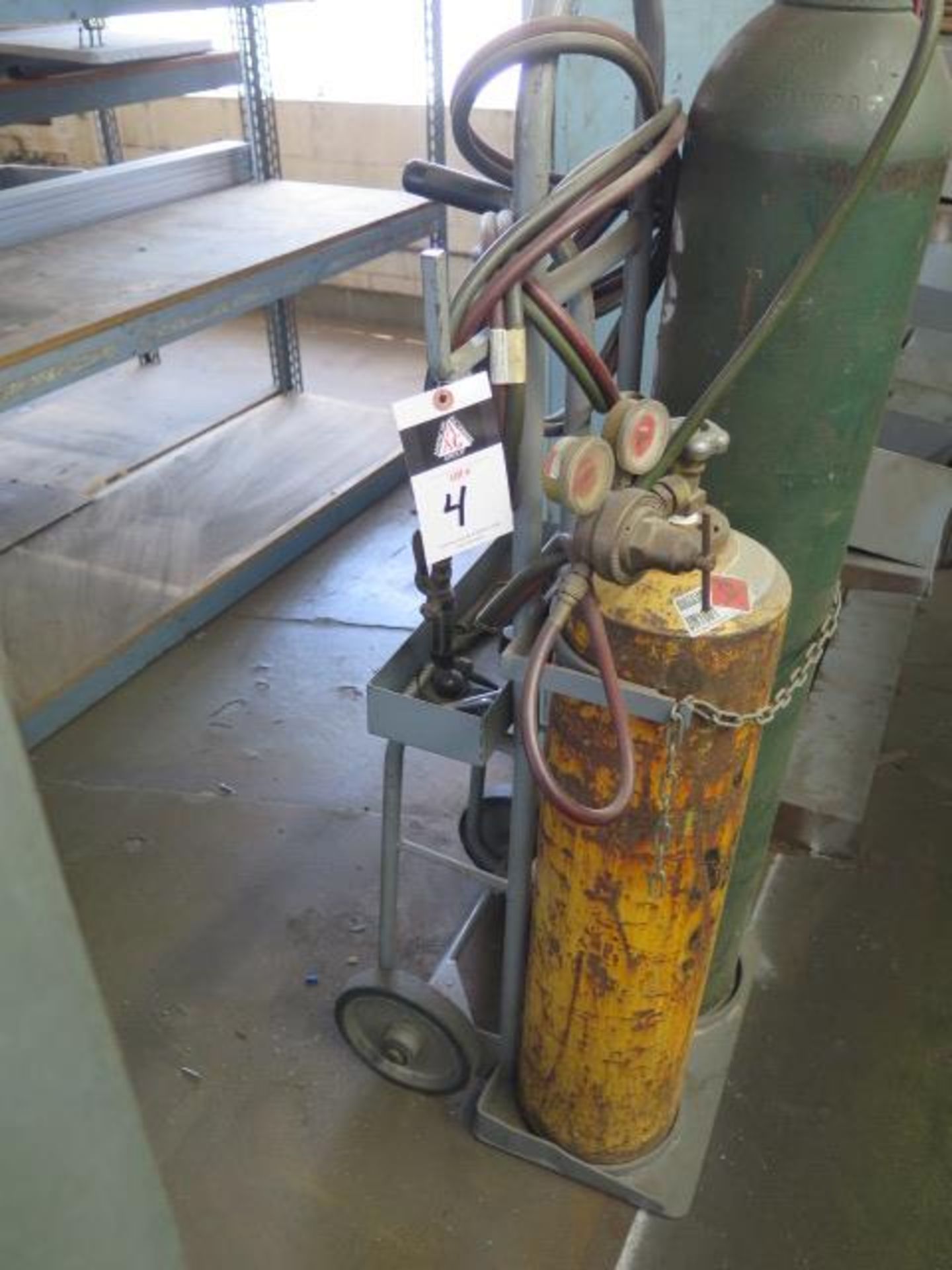 Welding Torch Cart w/ Acces (NO TANKS) (SOLD AS-IS - NO WARRANTY)