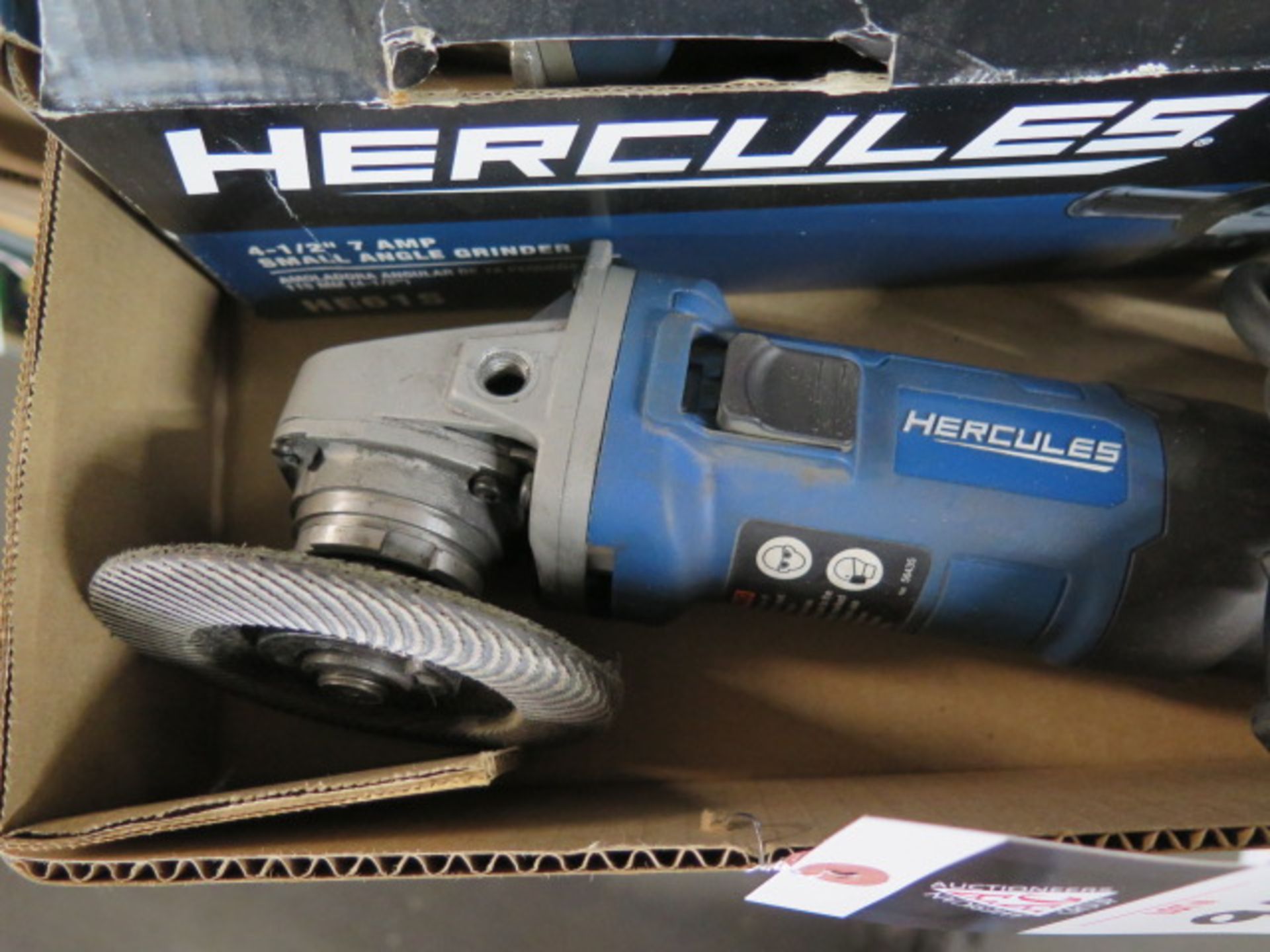 Hercules Angle Grinders (2) (SOLD AS-IS - NO WARRANTY) - Image 3 of 4