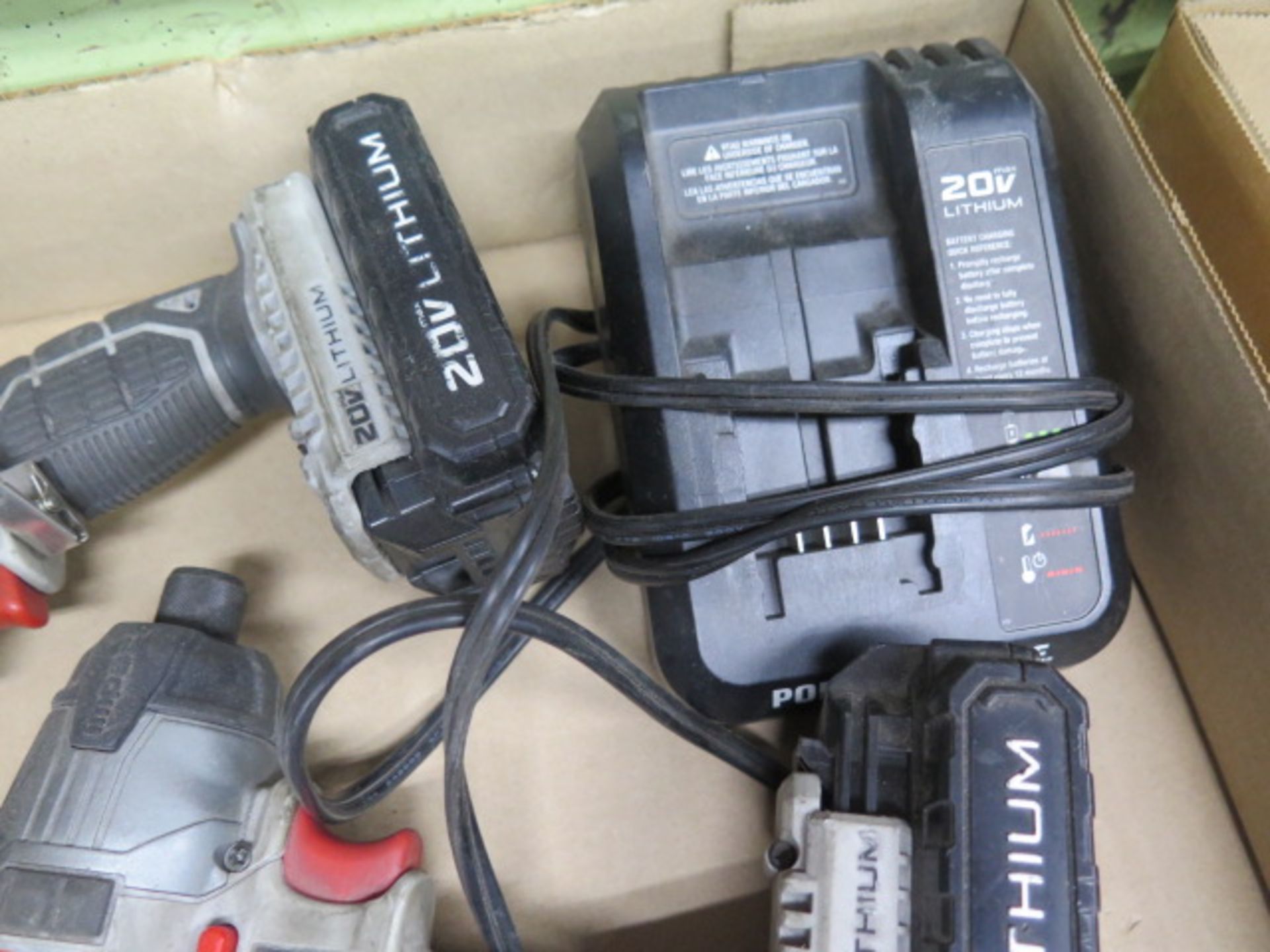 Porter Cable 20 Volt Cordless Drill and Nut Driver w/ Charger (SOLD AS-IS - NO WARRANTY) - Image 5 of 6