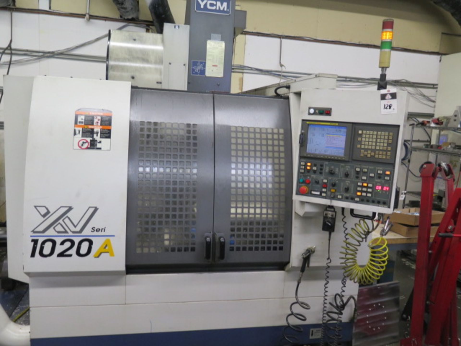 2006 YCM XV-1020A CNC VMC s/n 1129 w/ Fanuc MXP-200i Controls, Hand Wheel, SOLD AS IS - Image 2 of 20
