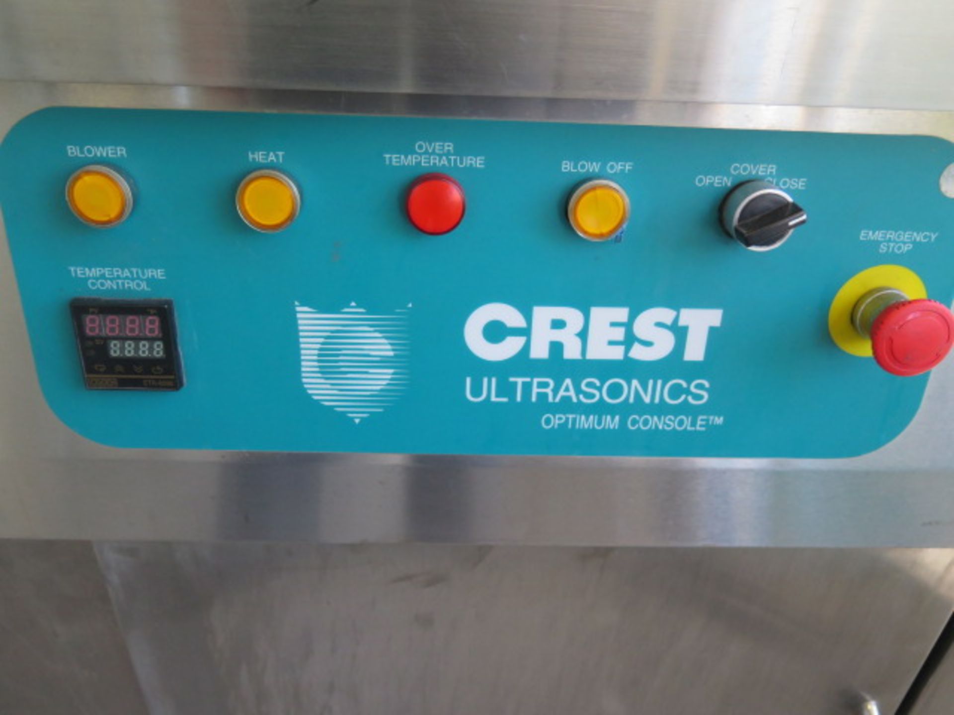 Crest Ultrasonic mdl. OC4-1218-HE 4-Station Ultrasonic Cleaning System s/n 0702-T-0484, SOLD AS IS - Image 5 of 10