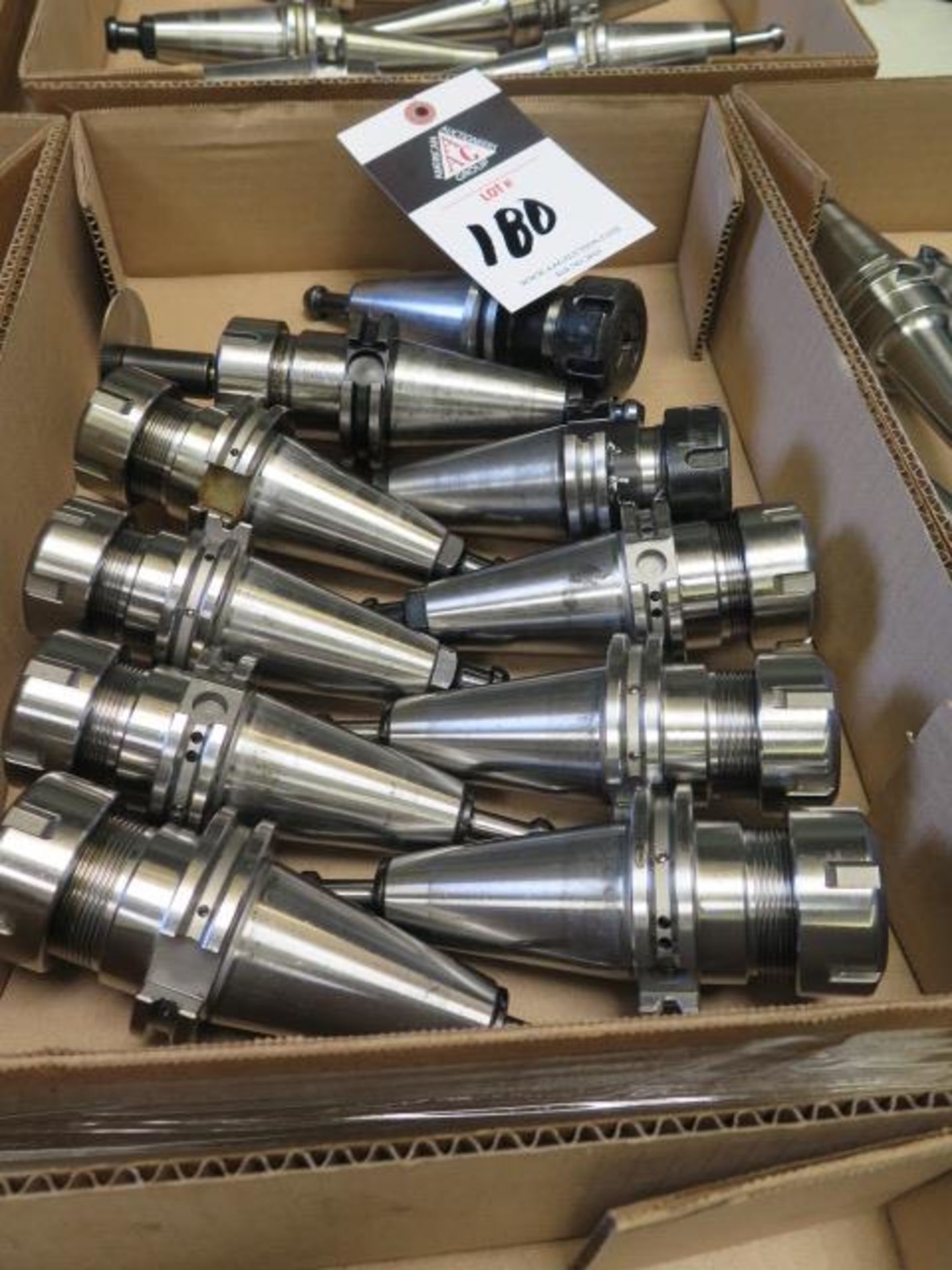 CAT-40 Taper Balanced ER32 Collet Chucks (10) (SOLD AS-IS - NO WARRANTY)