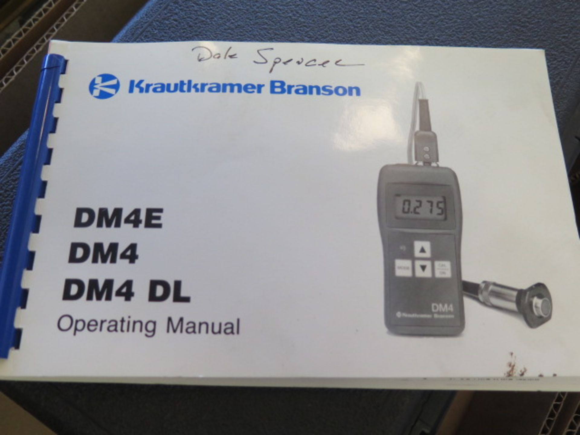 Krautkramer Branson DM4EDigital Coating Thickness Gage (SOLD AS-IS - NO WARRANTY) - Image 5 of 6