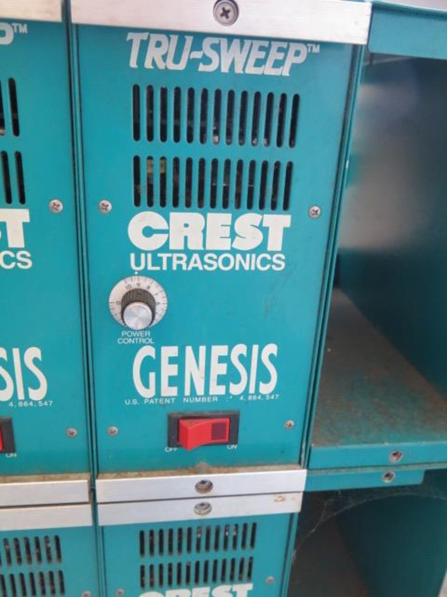 Crest Ultrasonic mdl. OC4-1218-HE 4-Station Ultrasonic Cleaning System s/n 0702-T-0484, SOLD AS IS - Image 4 of 10