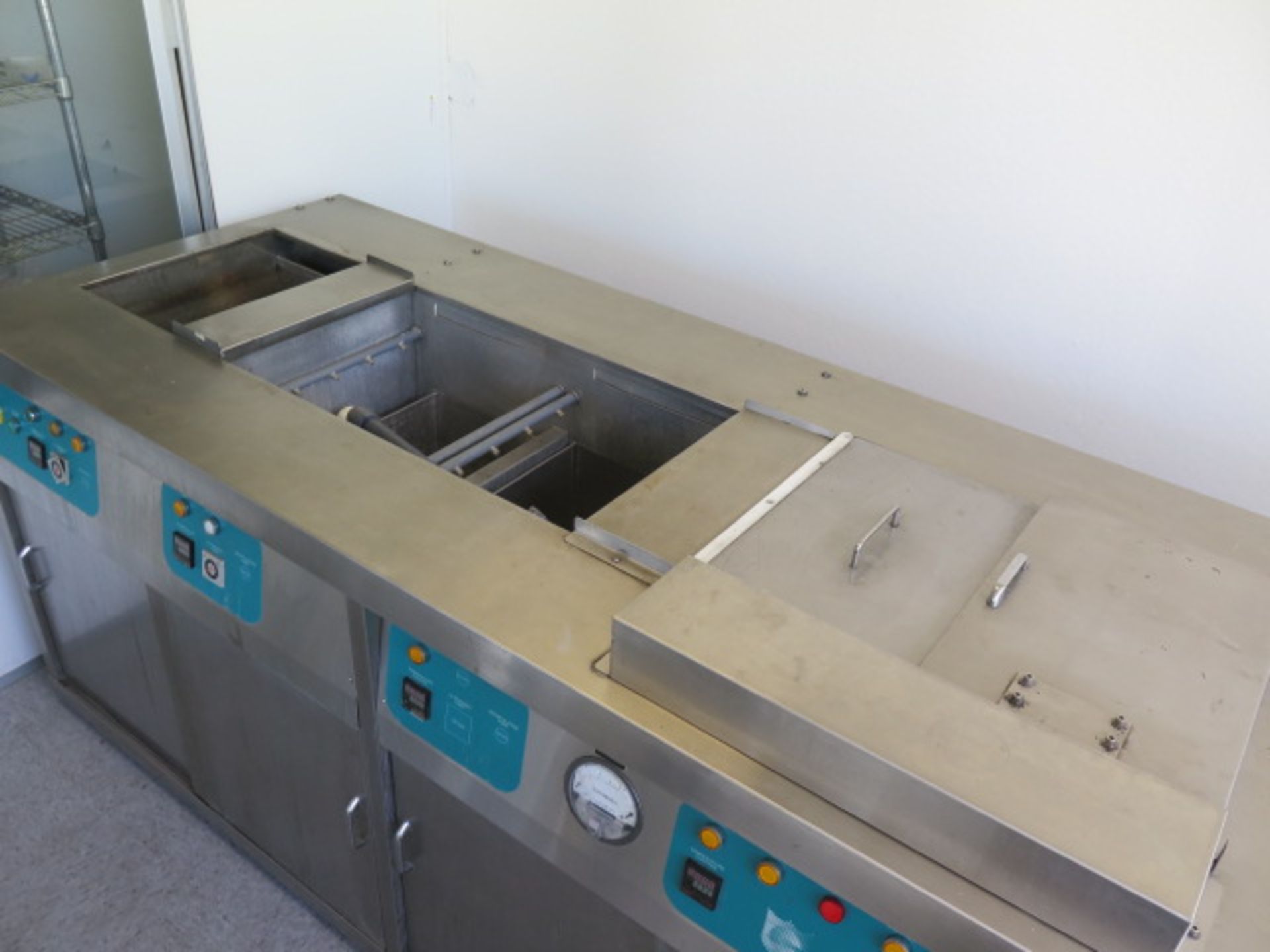 Crest Ultrasonic mdl. OC4-1218-HE 4-Station Ultrasonic Cleaning System s/n 0702-T-0484, SOLD AS IS - Image 2 of 10