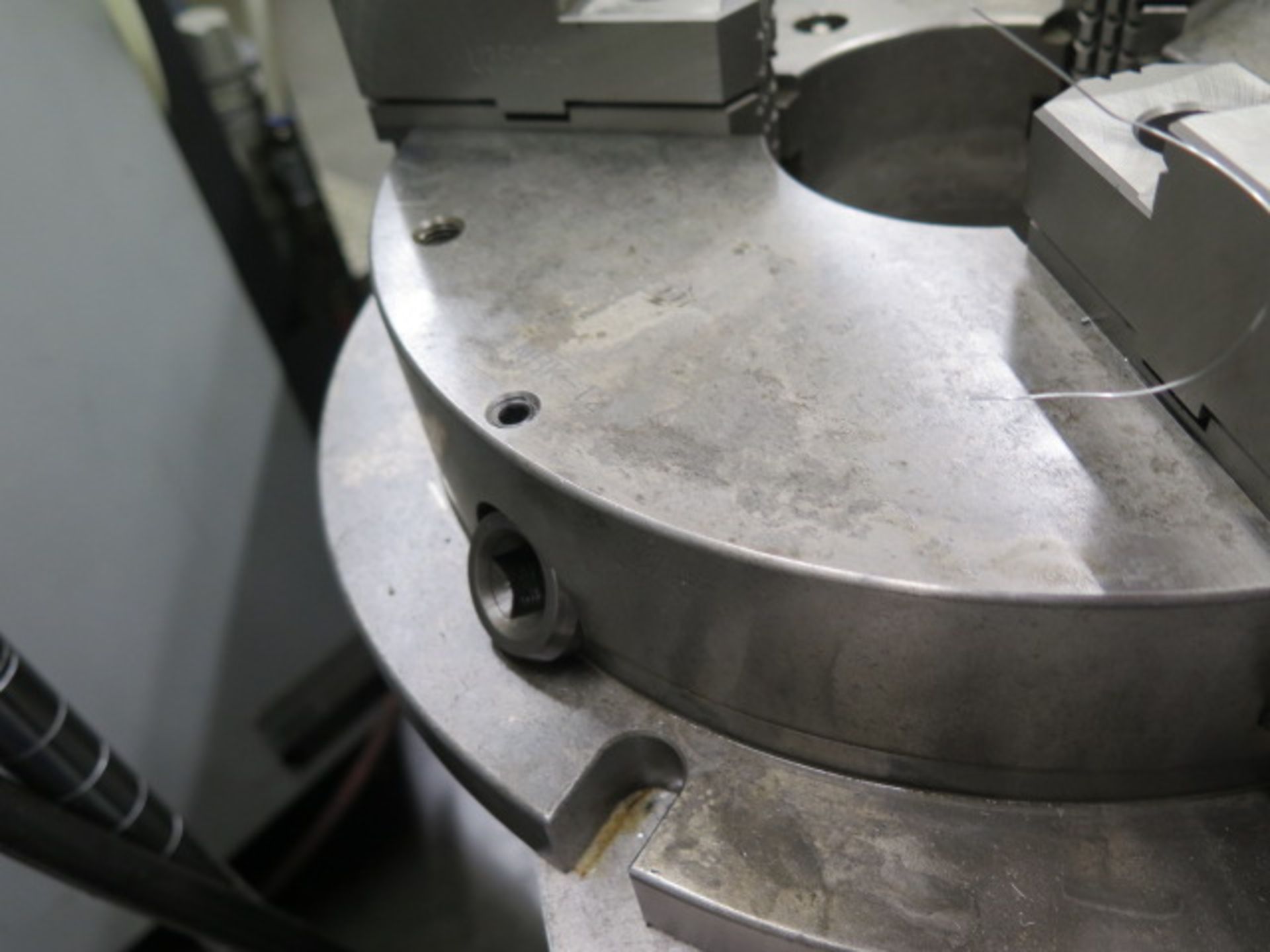 NBK-12 12" 3-Jaw Chuck w/ Rotary Head / Mill Table Mounting Base (SOLD AS-IS - NO WARRANTY) - Image 5 of 7