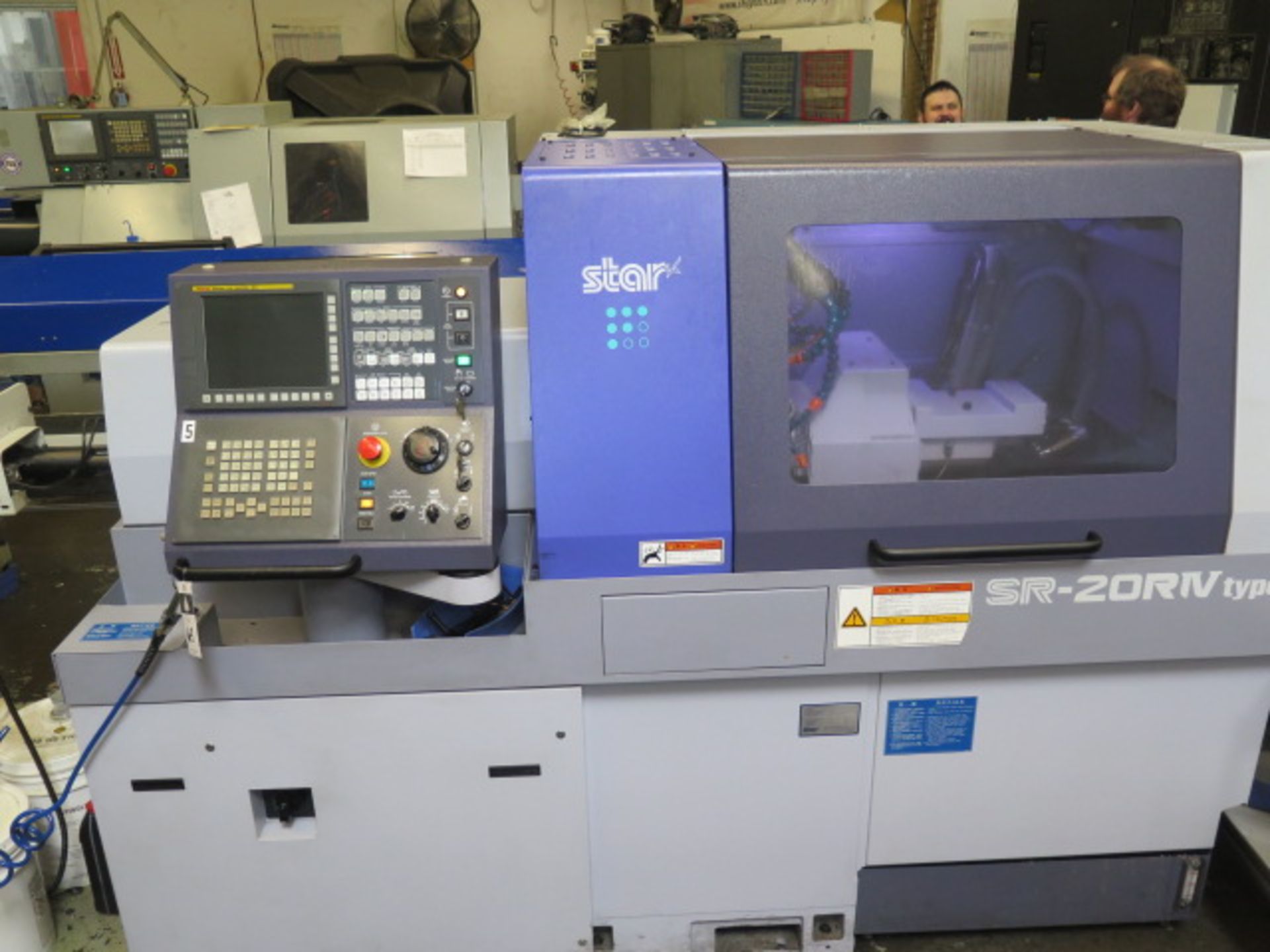 2018 Star SR-20R IV Type B 20mm CNC Screw Machine s/n 0609(056) w/ Fanuc 31i-Model B5, SOLD AS IS - Image 4 of 16
