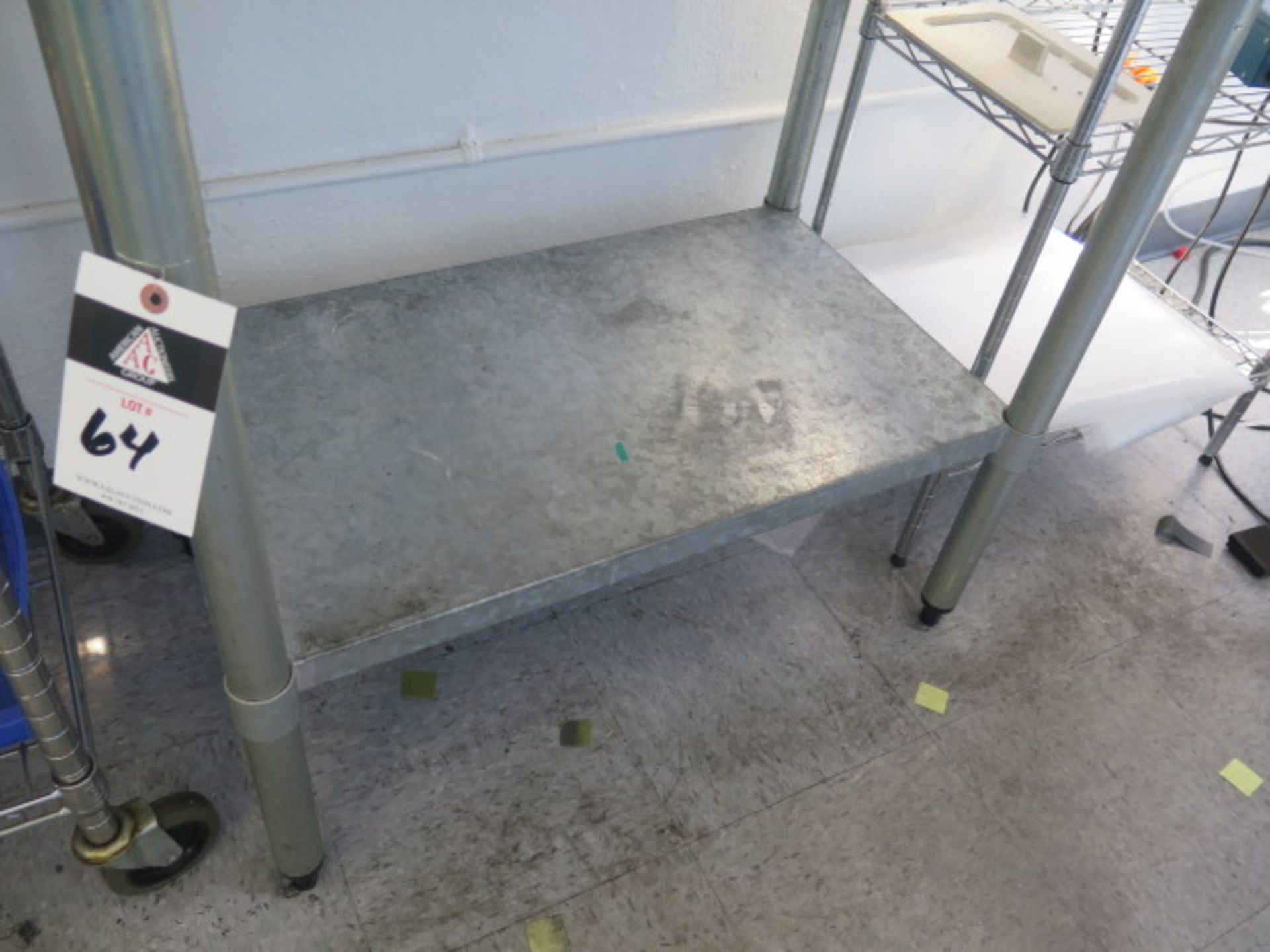 Stainless Steel Lab Table (SOLD AS-IS - NO WARRANTY) - Image 3 of 3