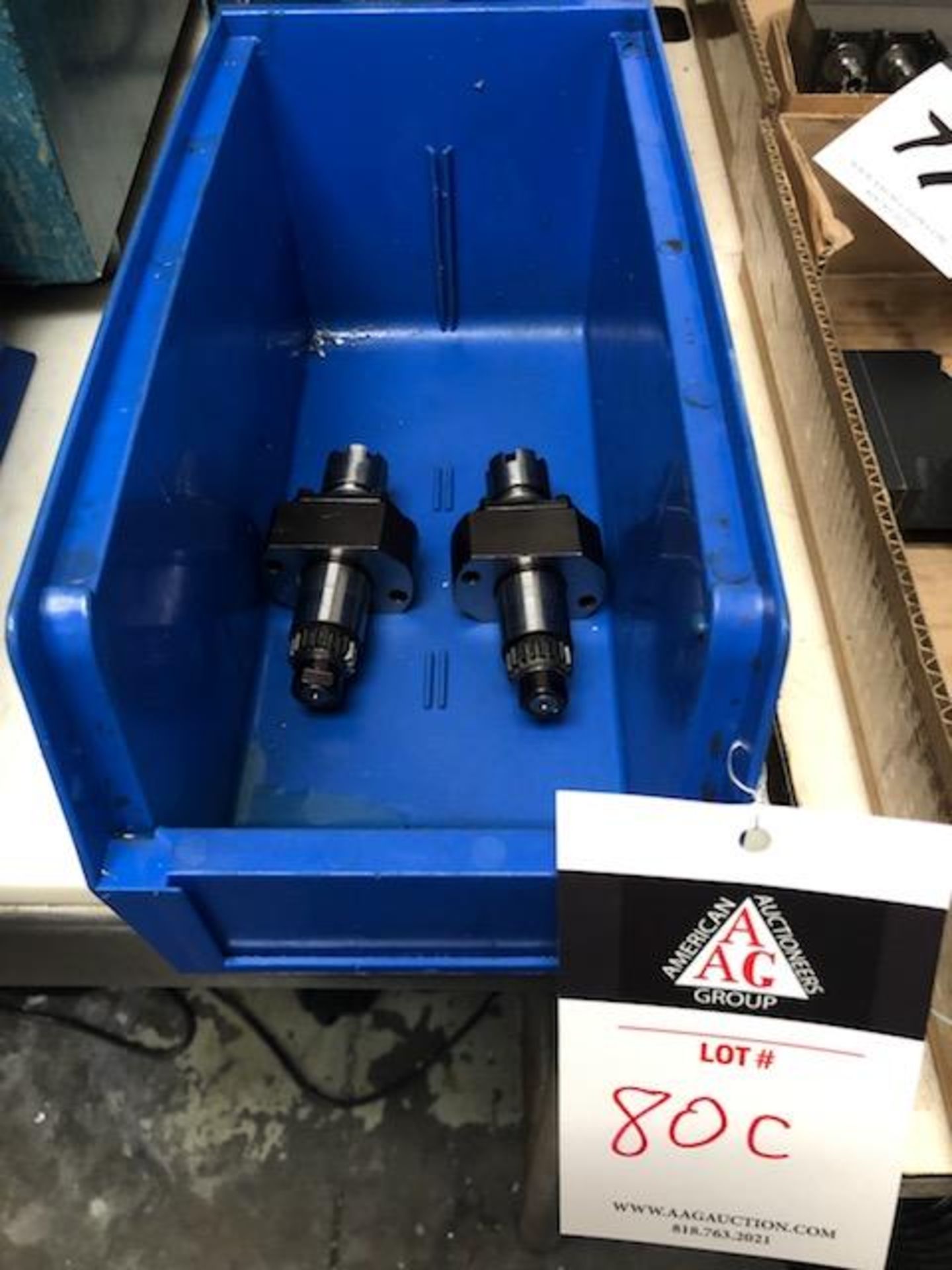 (2) Sub Axis Live For Type 1 and 2 Machine (SOLD AS-IS - NO WARRANTY)