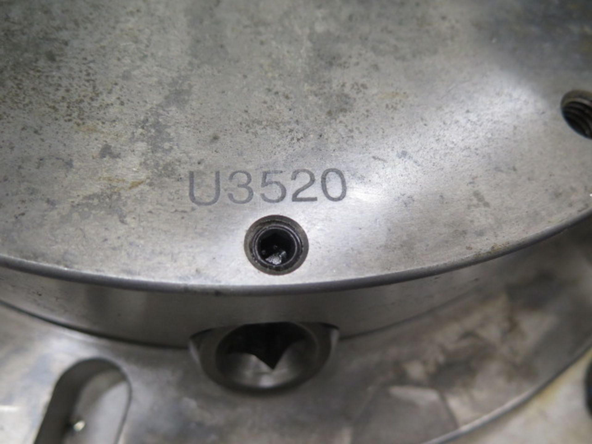 NBK-12 12" 3-Jaw Chuck w/ Rotary Head / Mill Table Mounting Base (SOLD AS-IS - NO WARRANTY) - Image 7 of 7