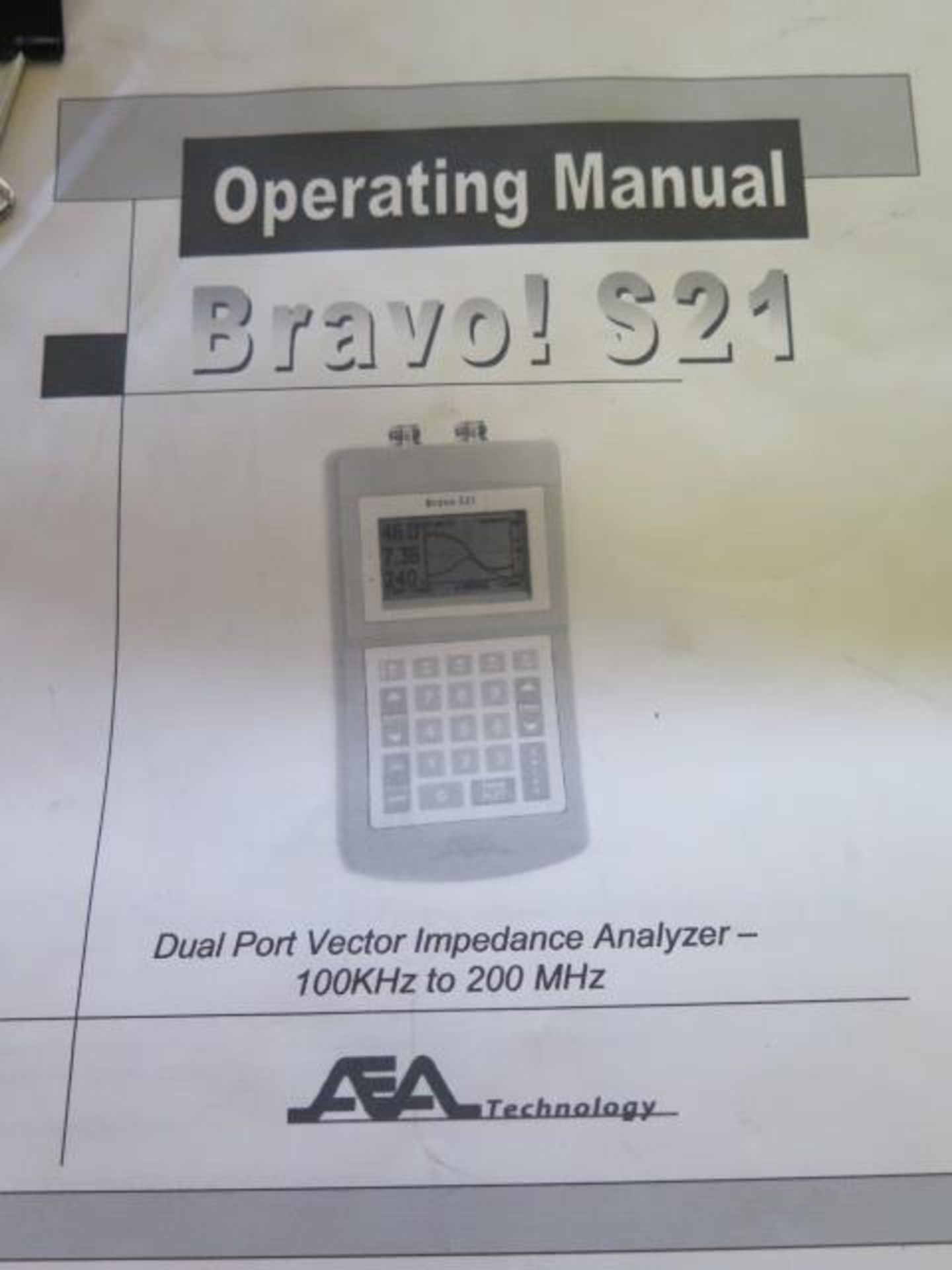 AEA technologies Bravo S21 Dual Port Vector Impedance Analyzer (SOLD AS-IS - NO WARRANTY) - Image 4 of 4