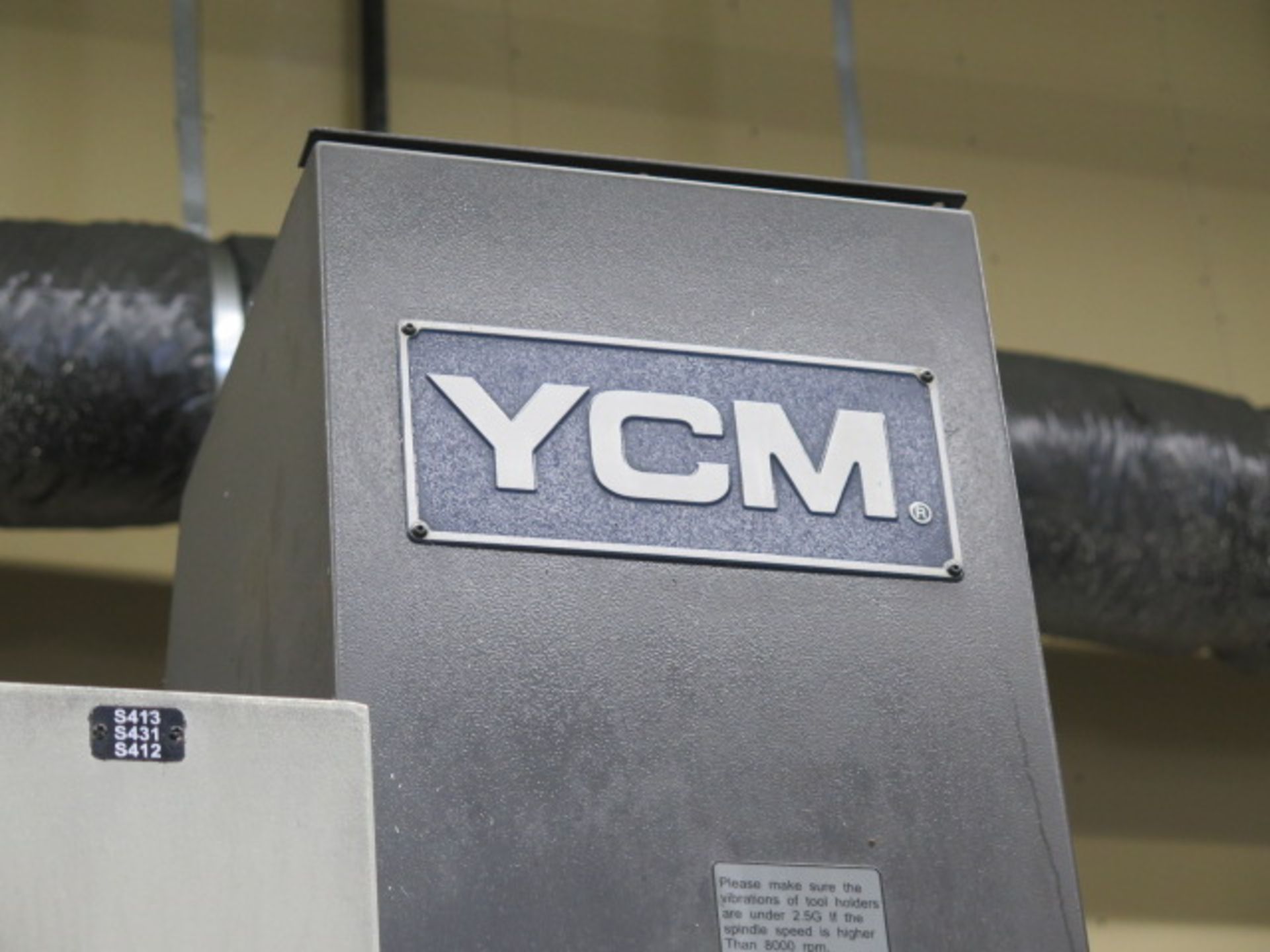 2006 YCM XV-1020A CNC VMC s/n 1129 w/ Fanuc MXP-200i Controls, Hand Wheel, SOLD AS IS - Image 3 of 20