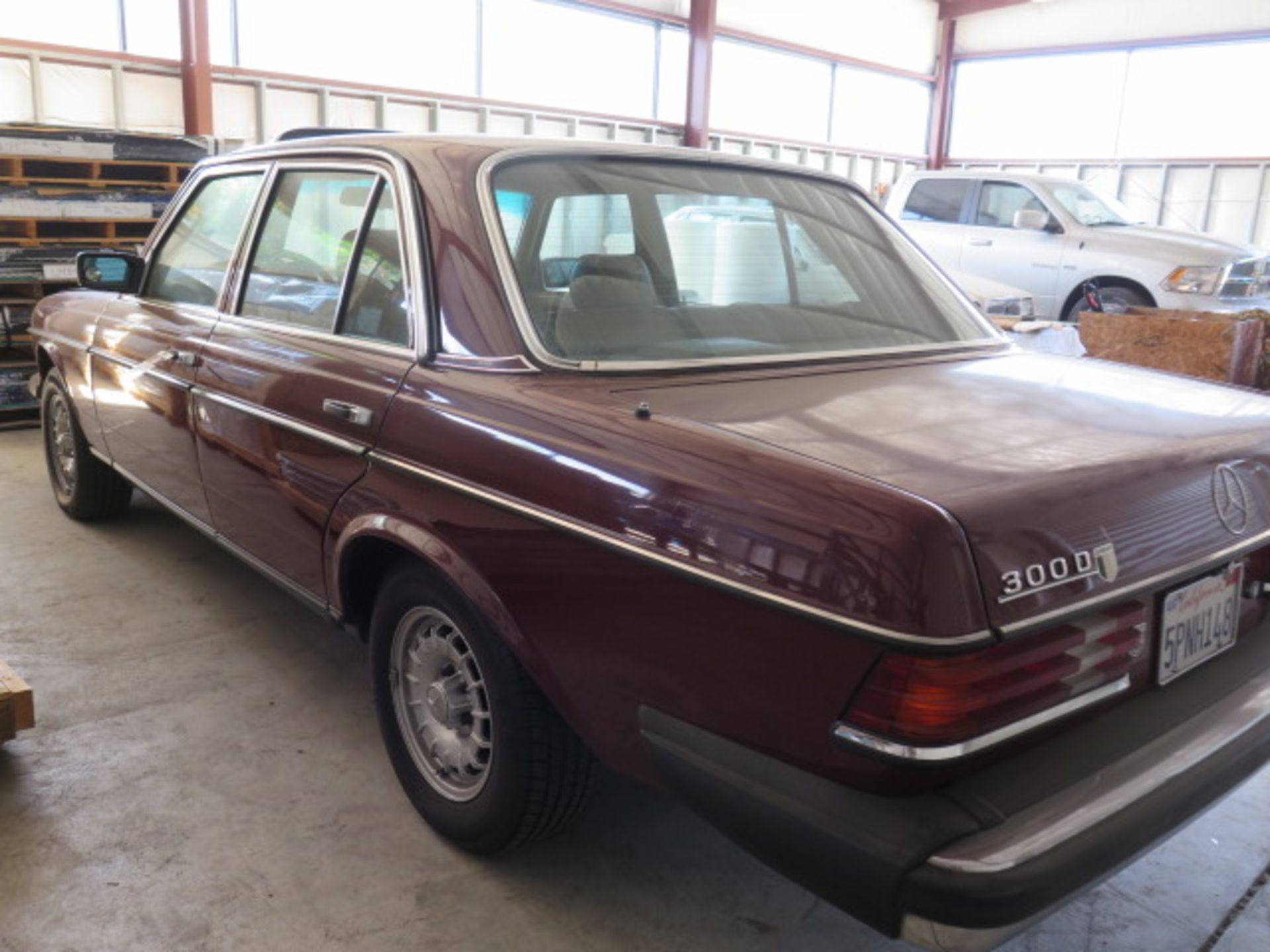 1984 Mercedes 300 Turbo Diesel 4-Door Coupe Lisc 5PNH148 w/ 3L Diesel, Auto Trans, 236, SOLD AS IS