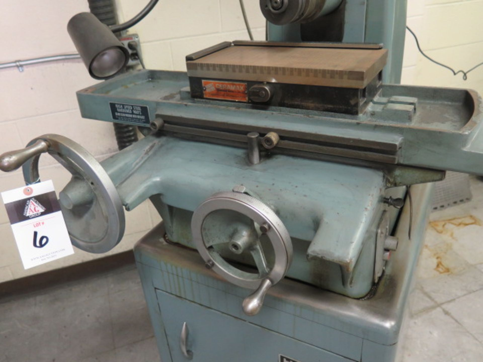 Harig ”6 x 12” Surface Grinder w/ Sony DRO **NO CHUCK – NEEDS TABLE WORK (SOLD AS-IS - NO WARRANTY) - Image 5 of 7