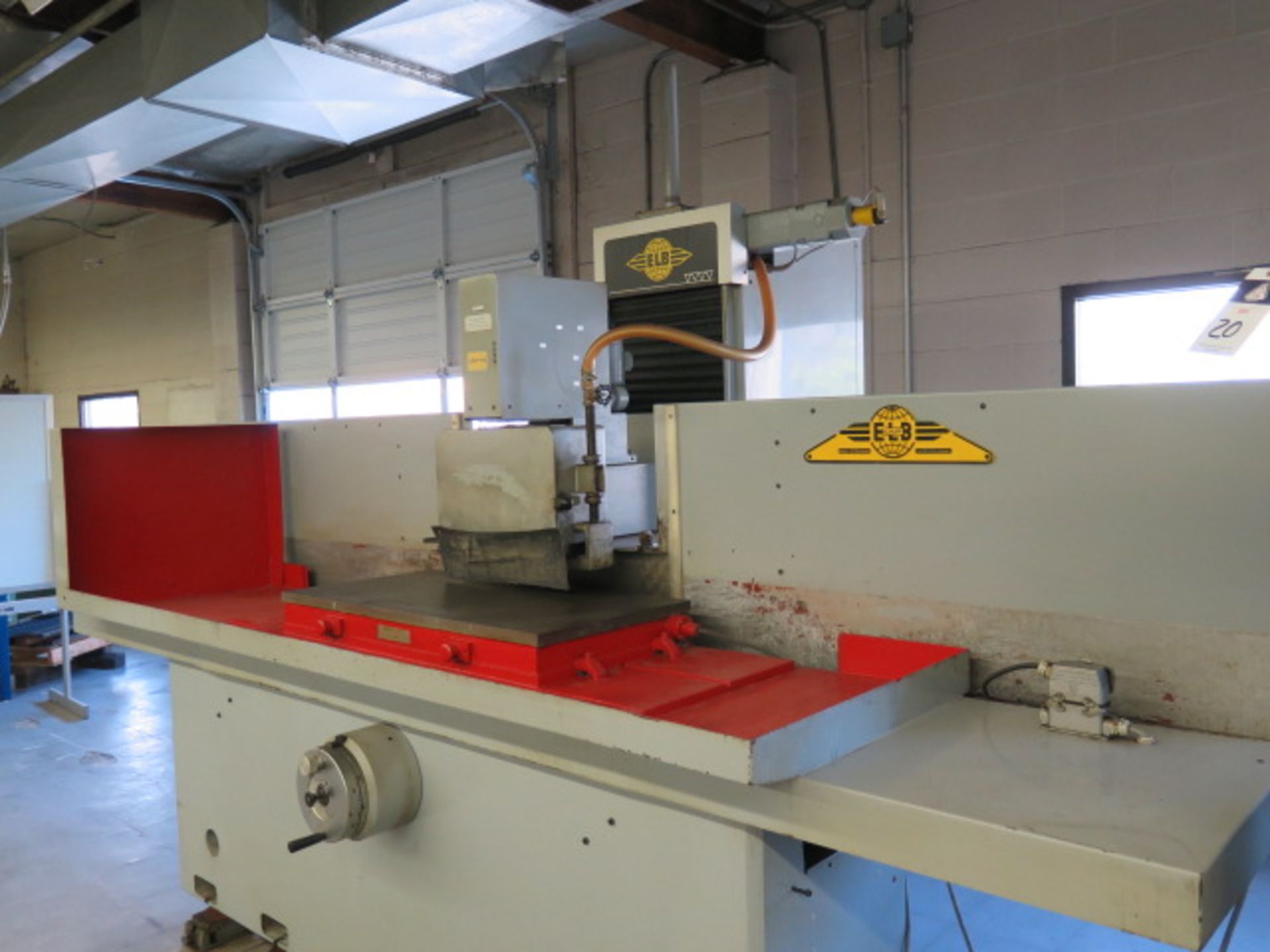 ELB type SWBE 010 NPC-K 20” x 40” Auto Surface Grinder s/n 209030 06 89 w/ ELB Controls, SOLD AS IS - Image 3 of 16