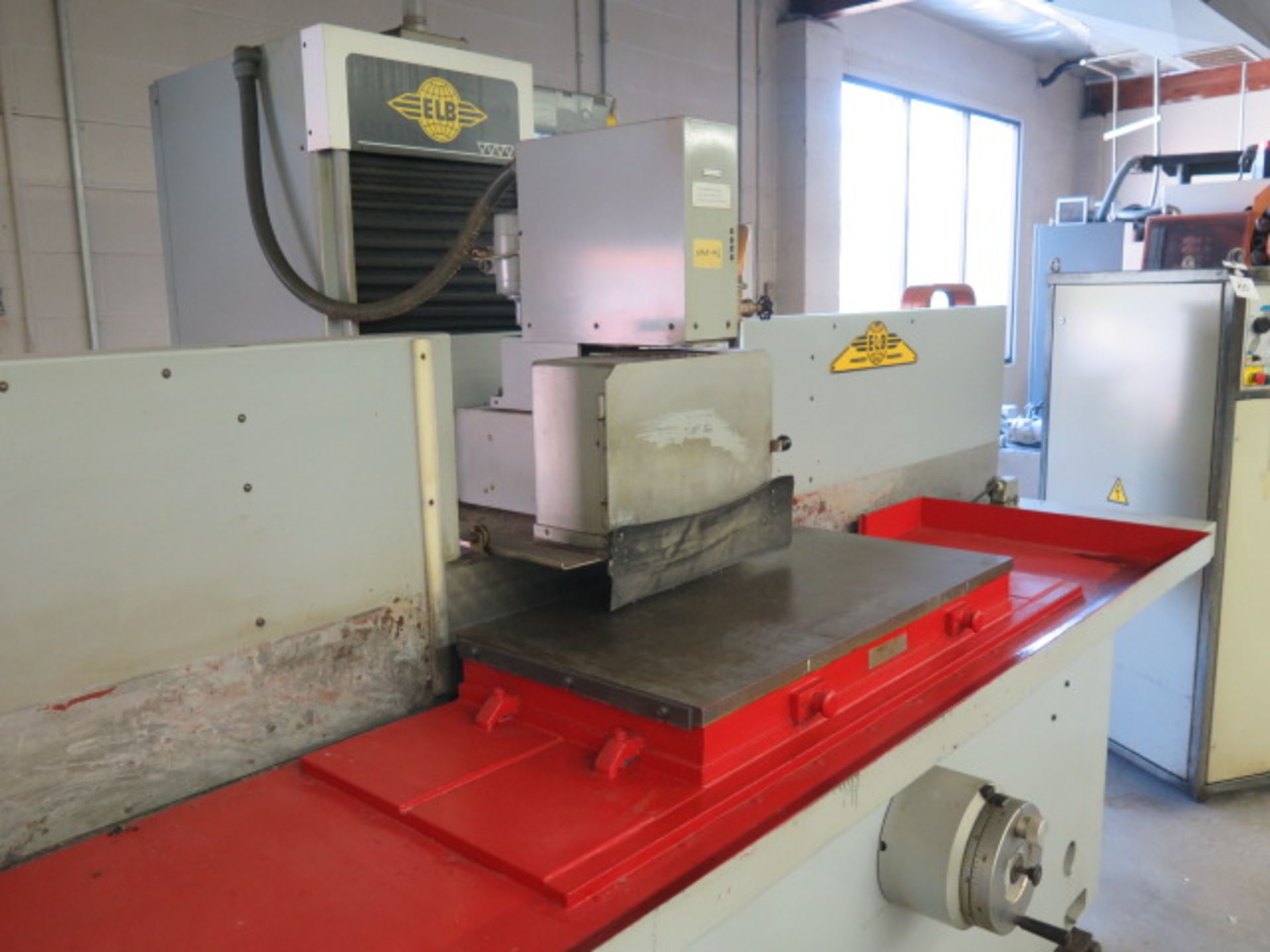 ELB type SWBE 010 NPC-K 20” x 40” Auto Surface Grinder s/n 209030 06 89 w/ ELB Controls, SOLD AS IS - Image 6 of 16