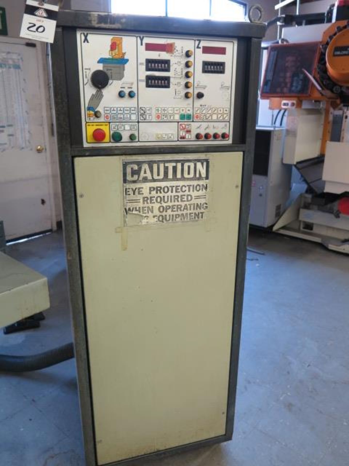 ELB type SWBE 010 NPC-K 20” x 40” Auto Surface Grinder s/n 209030 06 89 w/ ELB Controls, SOLD AS IS - Image 14 of 16