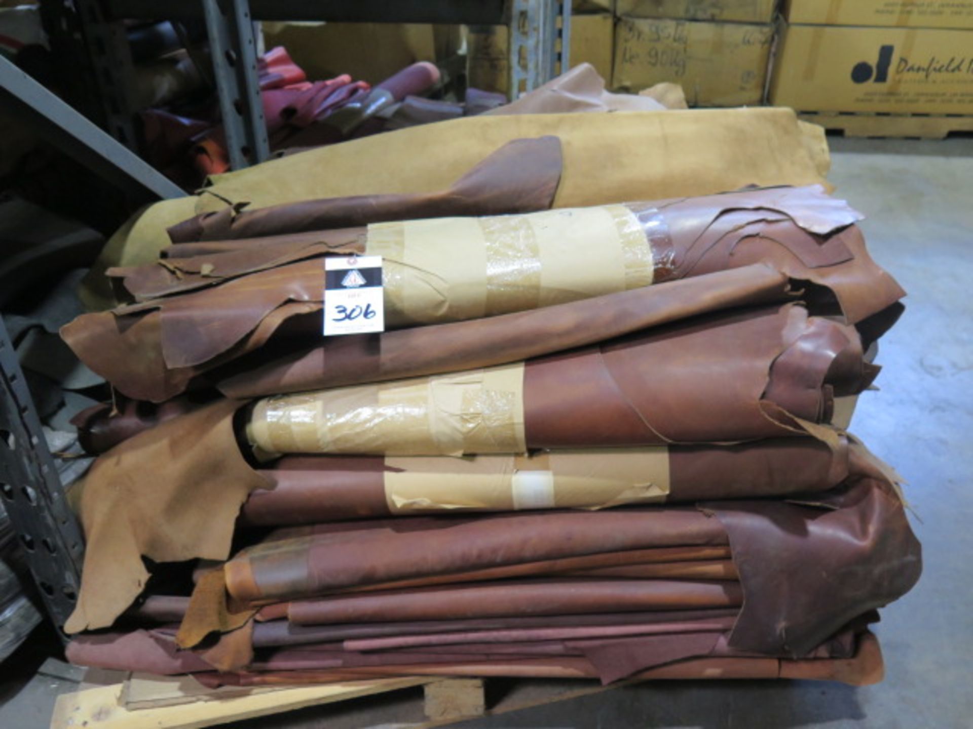 Leather Mixed 2.5mm, Brown, Sides, 3800 Sq/Ft (SOLD AS-IS - NO WARRANTY)