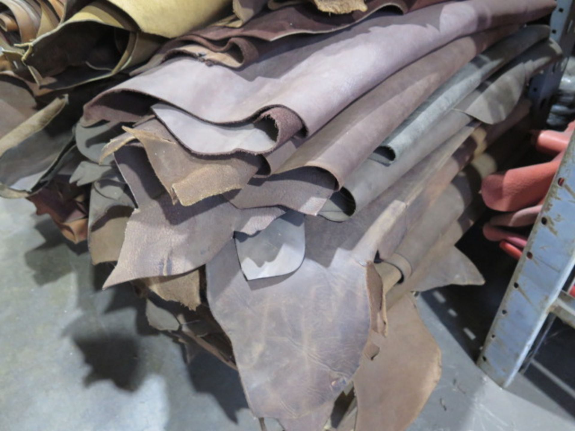 Leather Mixed 2.5mm, Brown, Sides, 3800 Sq/Ft (SOLD AS-IS - NO WARRANTY) - Image 5 of 6