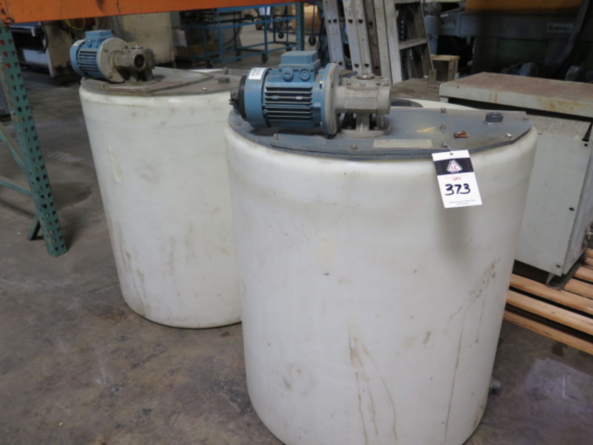 Halprogetti Design Group 500 Liter Mixing Tanks (2) (SOLD AS-IS - NO WARRANTY)