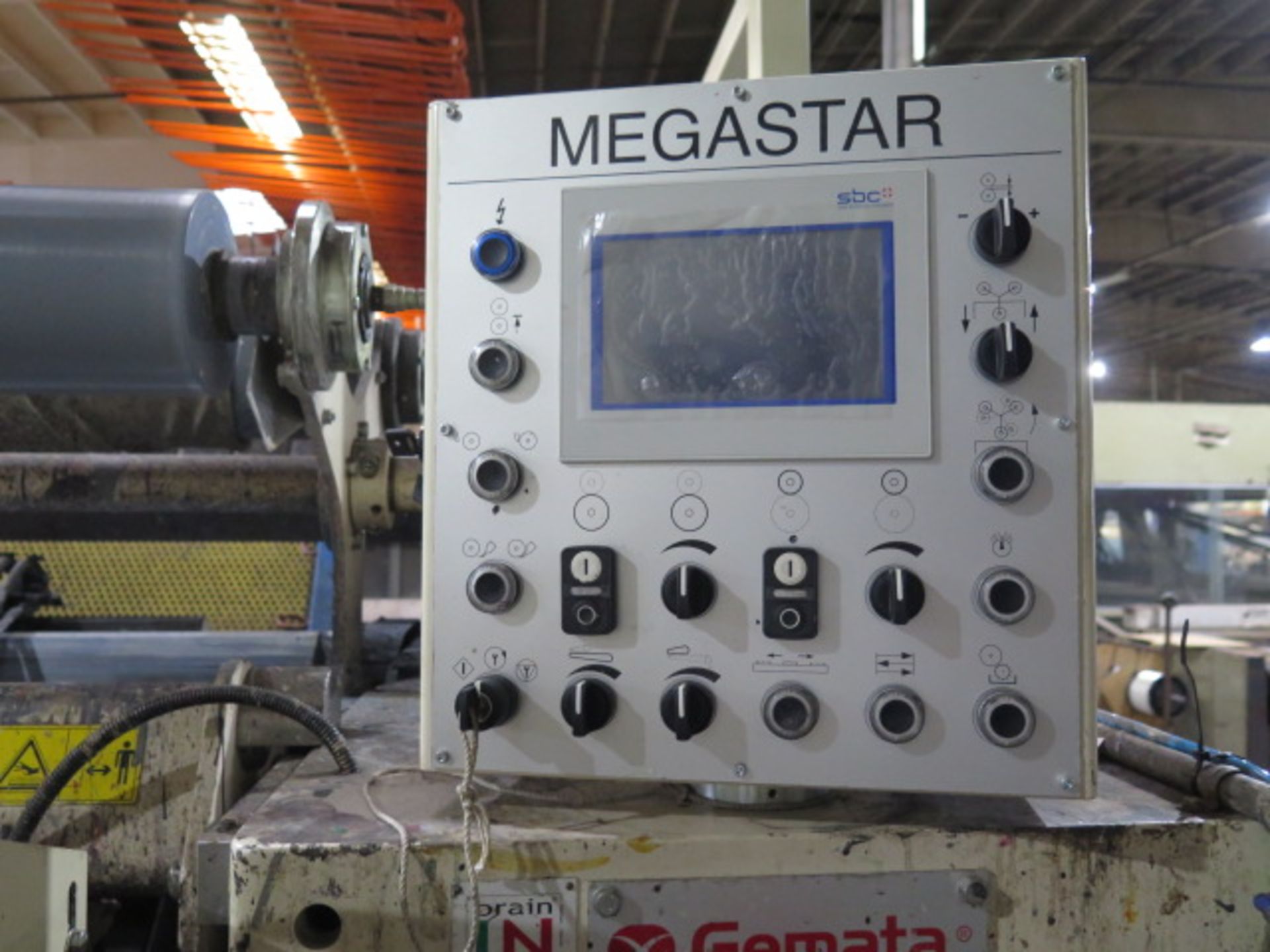 2015 Gemata Rifinizlone A Rullo “Megastar” 3400/3/15 Roller Pigment Coating Machine SOLD AS IS - Image 14 of 17