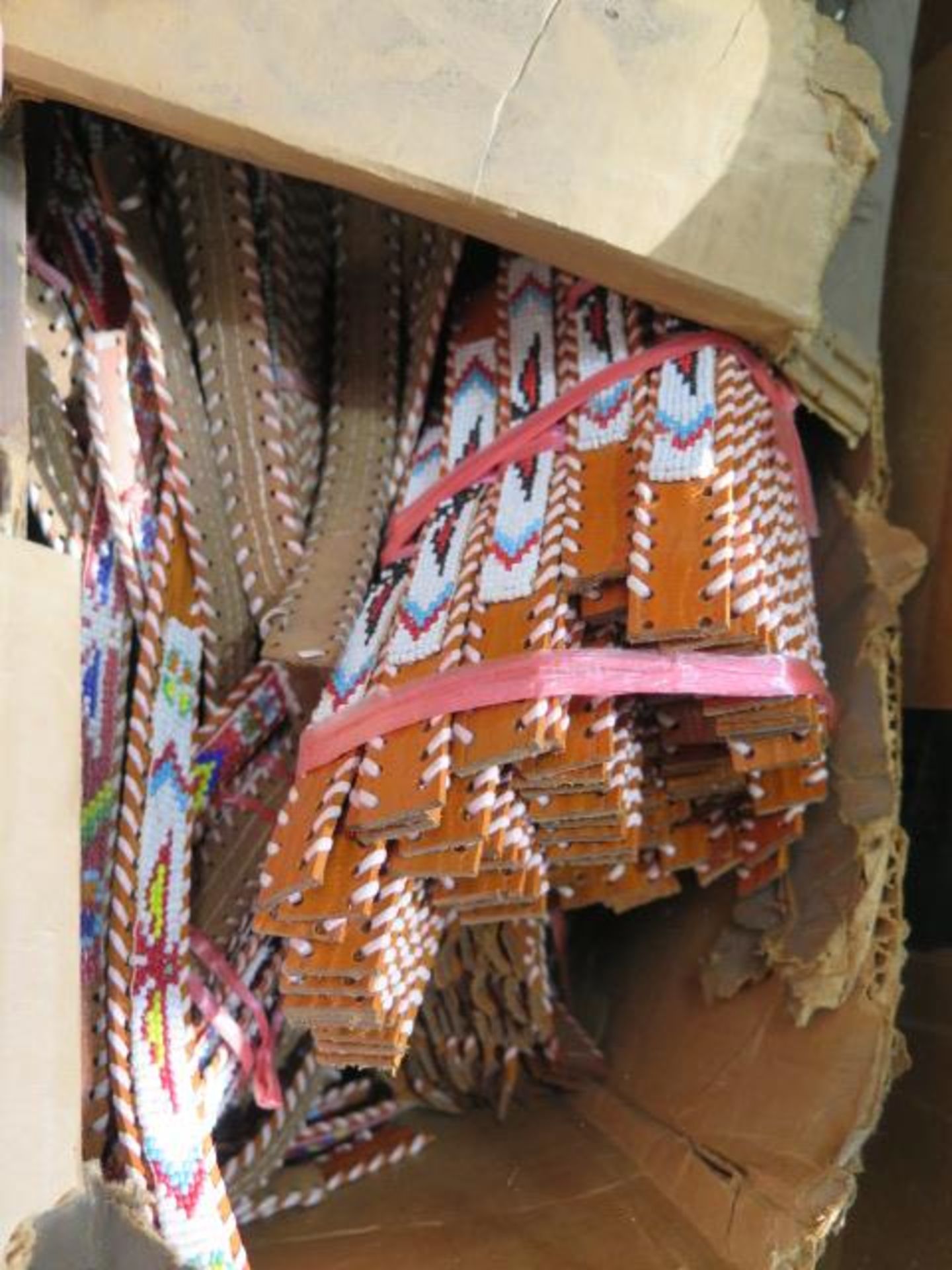 Braided Leather Ropes and Beaded Bracelets (SOLD AS-IS - NO WARRANTY) - Image 6 of 8