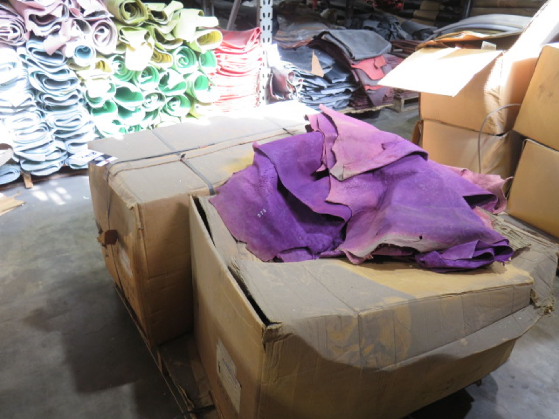Leather Lamb Skin, Purple, 2000 Sq/Ft (SOLD AS-IS - NO WARRANTY) - Image 2 of 6